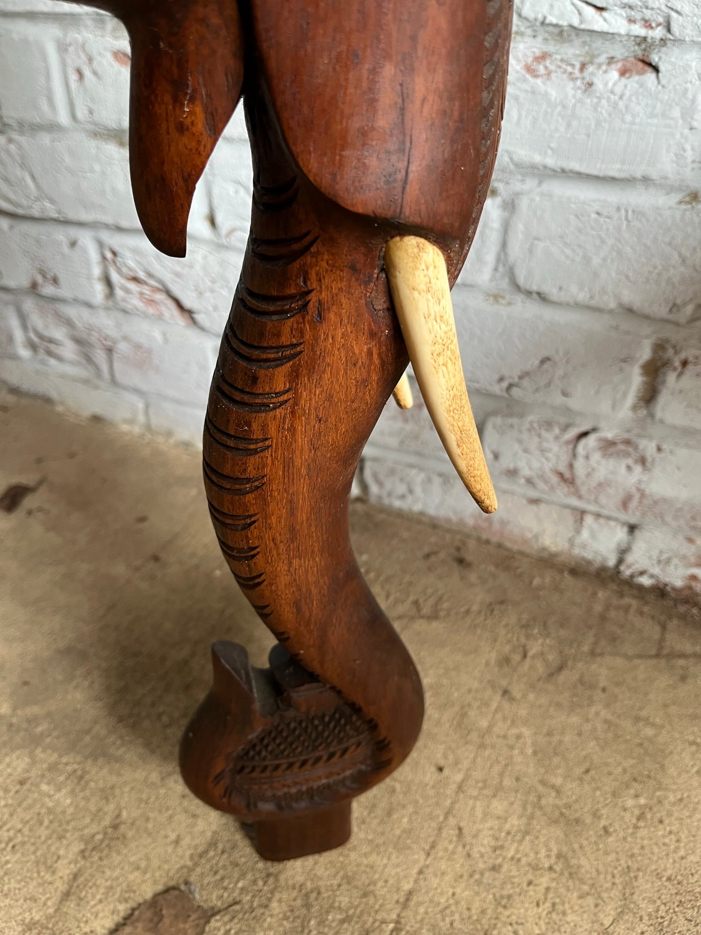 Good Burmese elephant table.