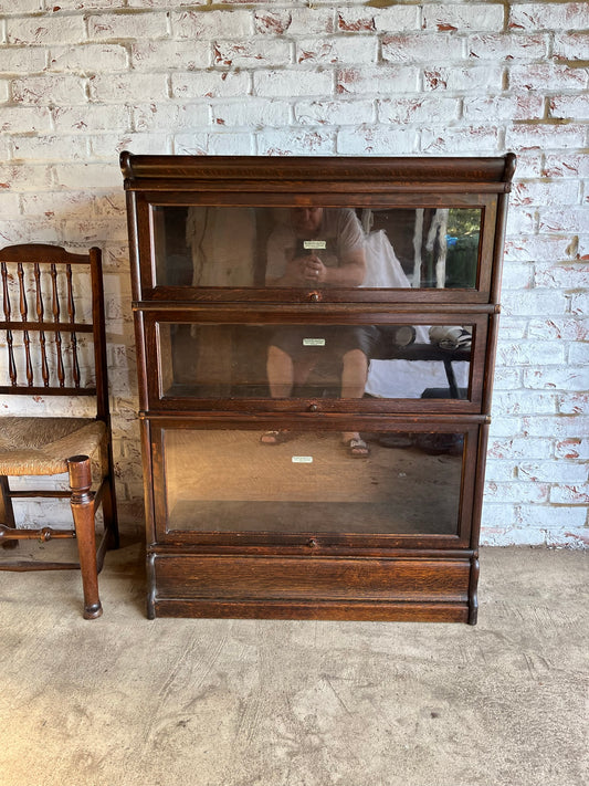 Globe Wernicke stacking barristers bookcase.