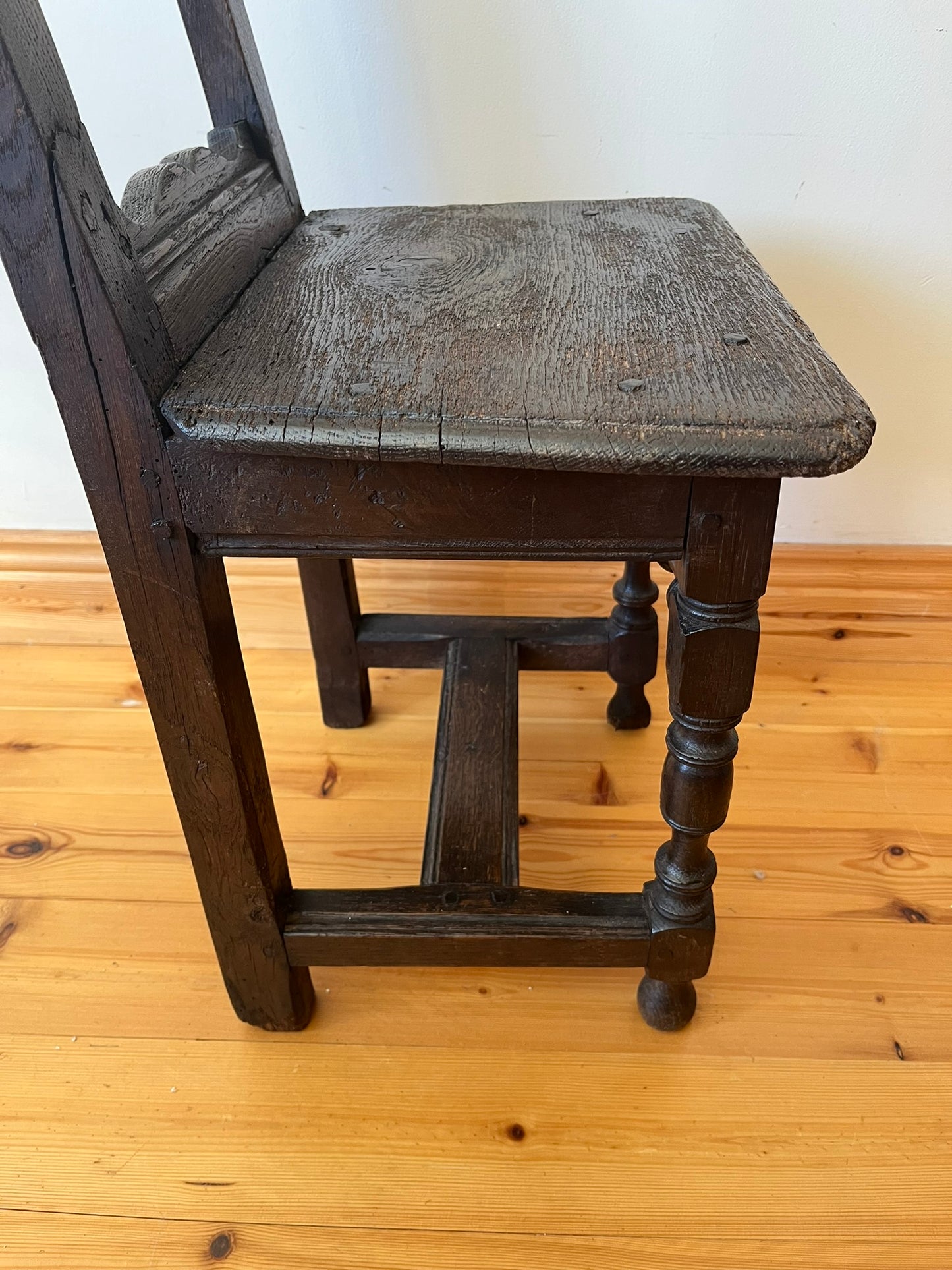 17th century French nun's chair.