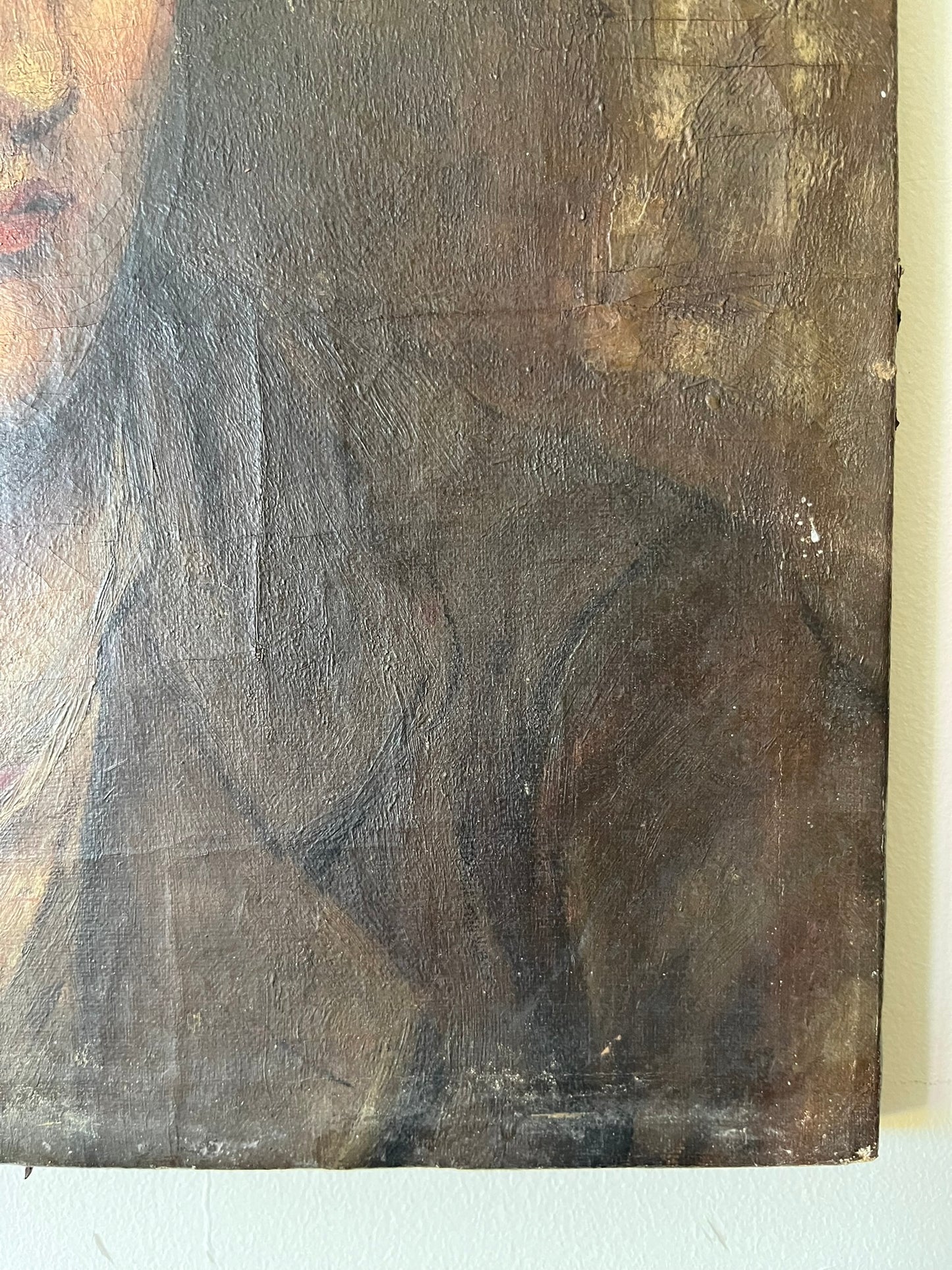 19th century oil painting of a young man.