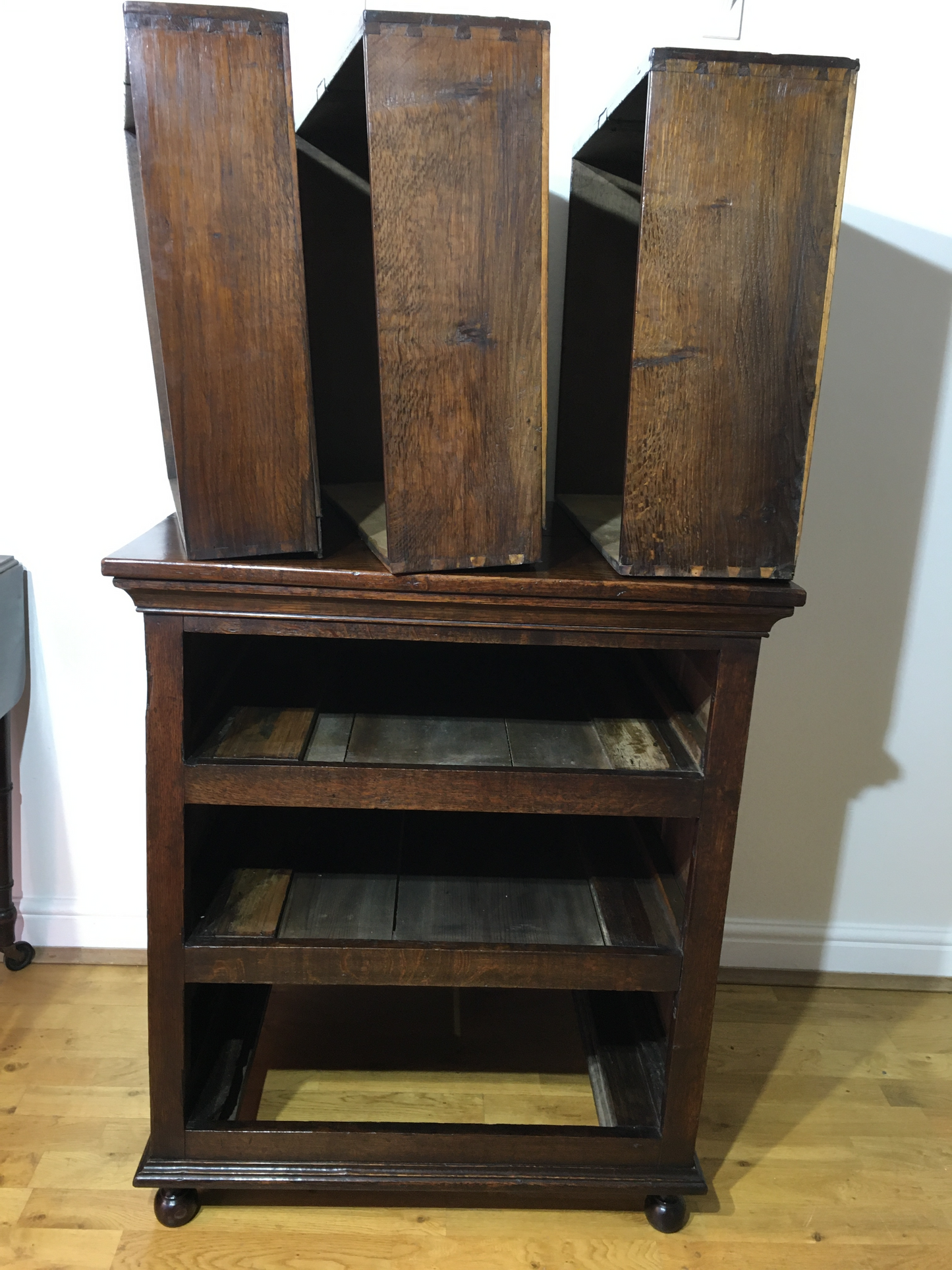 18th century oak chest of drawers