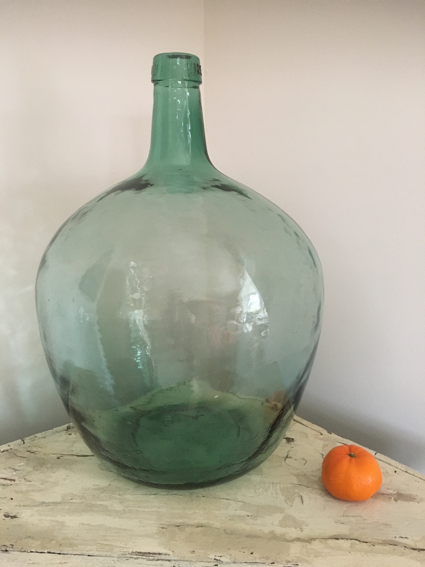 Rare large vintage 20 litre Viresa demijohn bottle