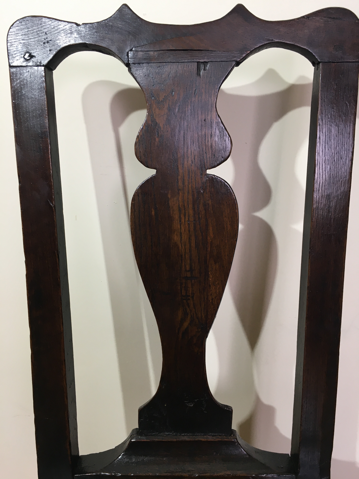 Two 17th/18th century country made chairs.