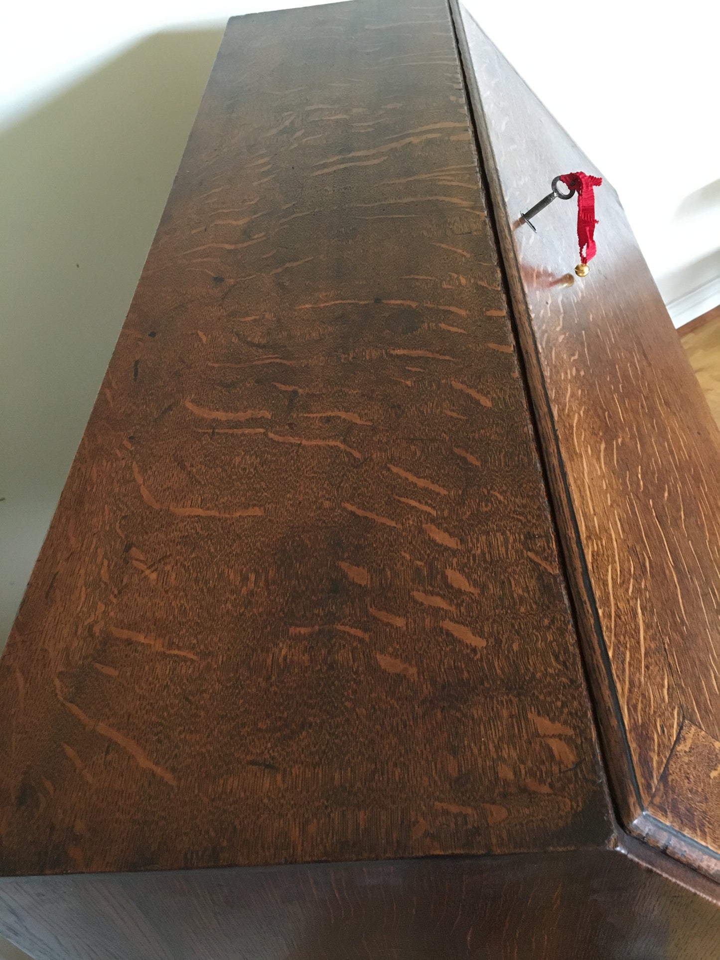 18th century oak bureau