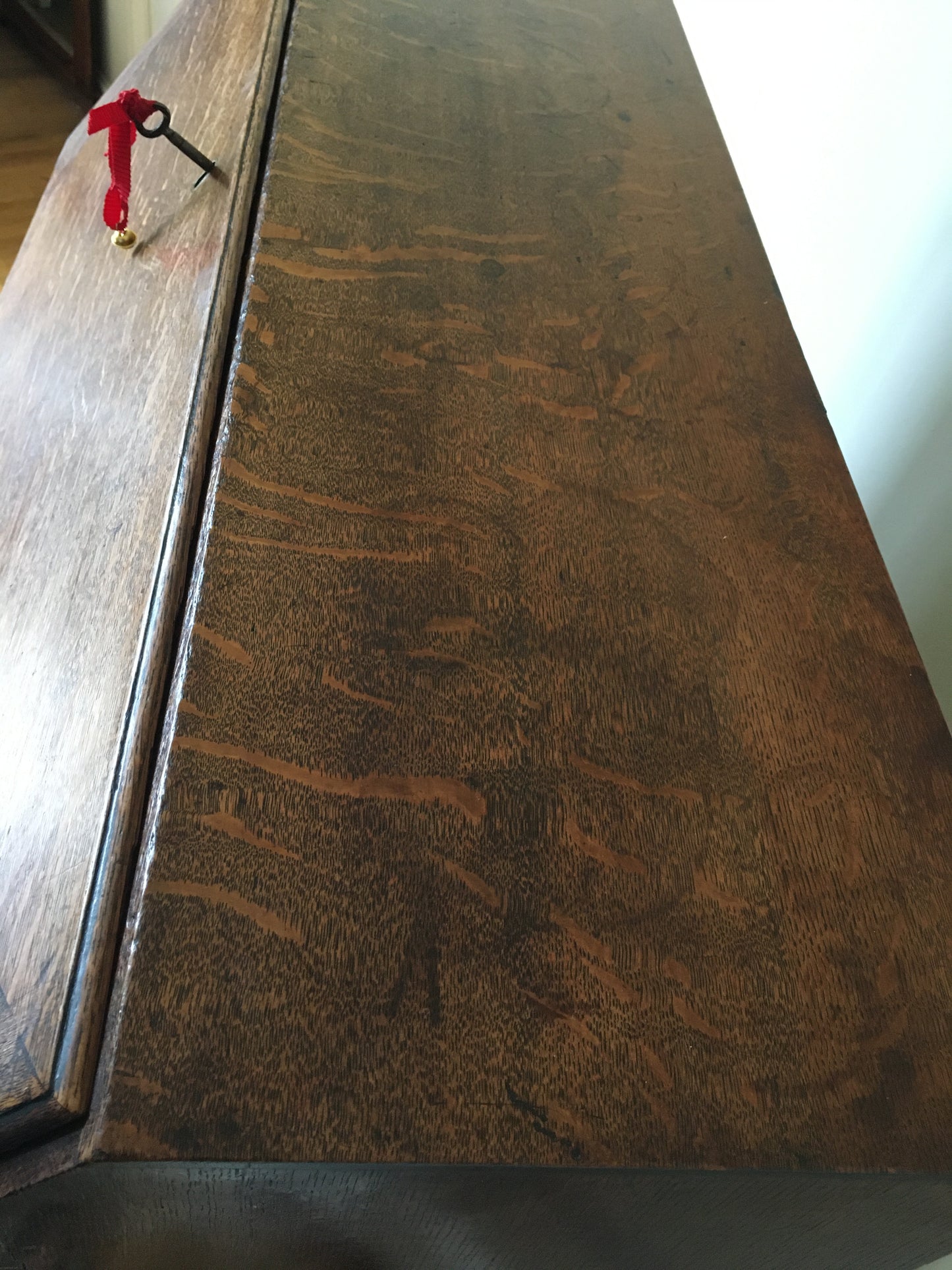 18th century oak bureau