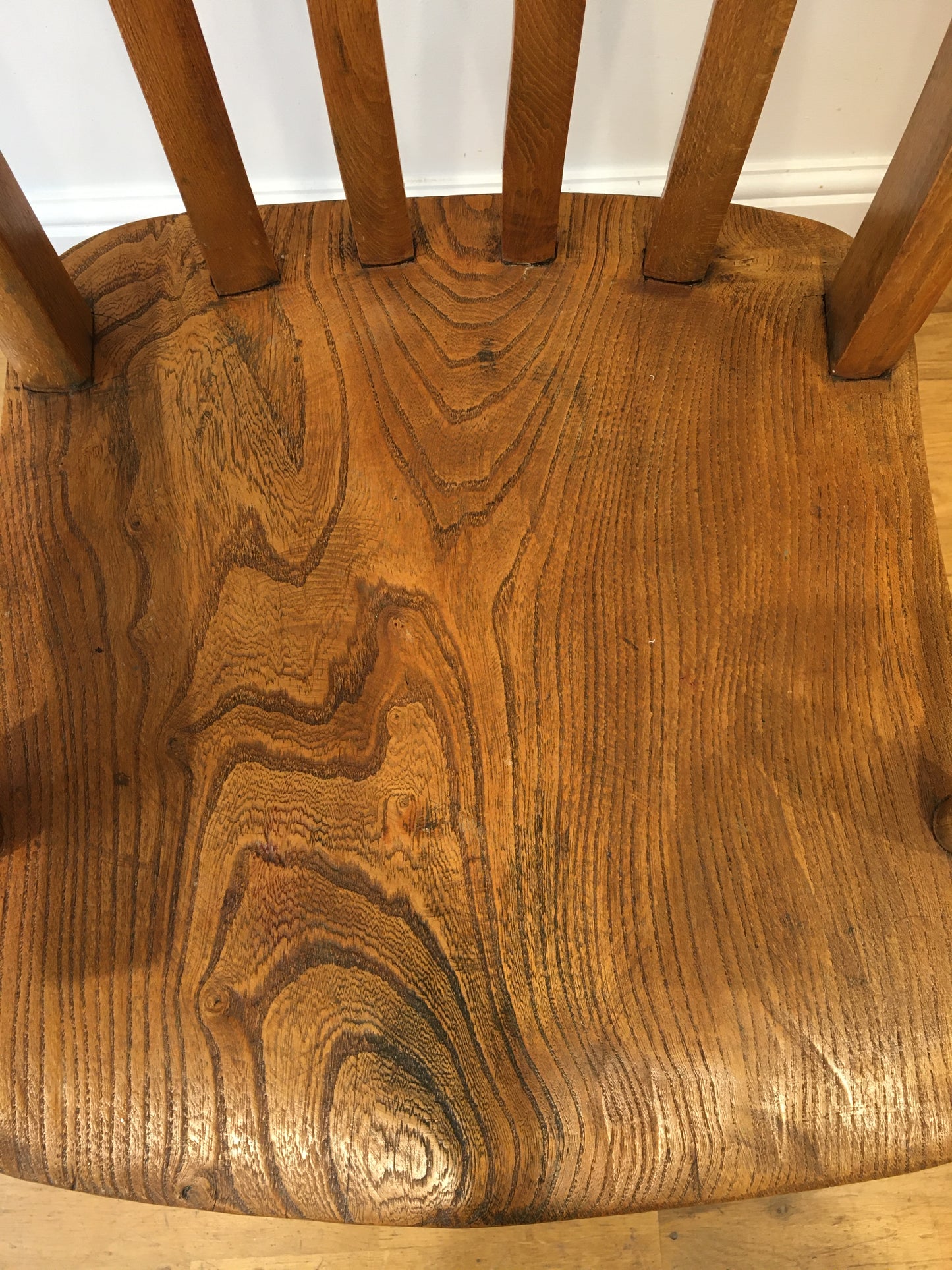Victorian Windsor lath-back armchair