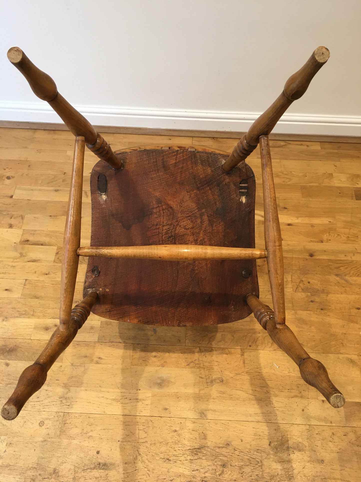 Victorian Windsor lath-back armchair