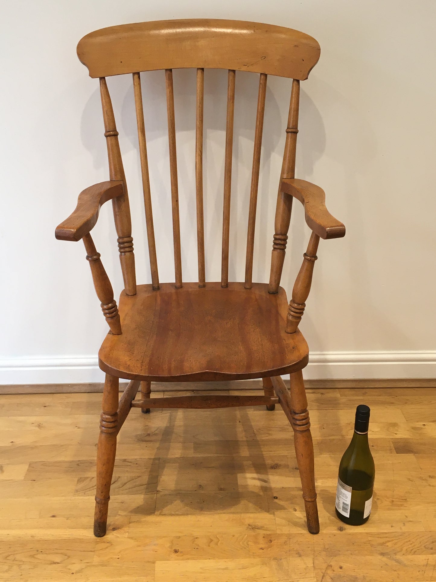 19th century farmhouse spindle-back Windsor chair