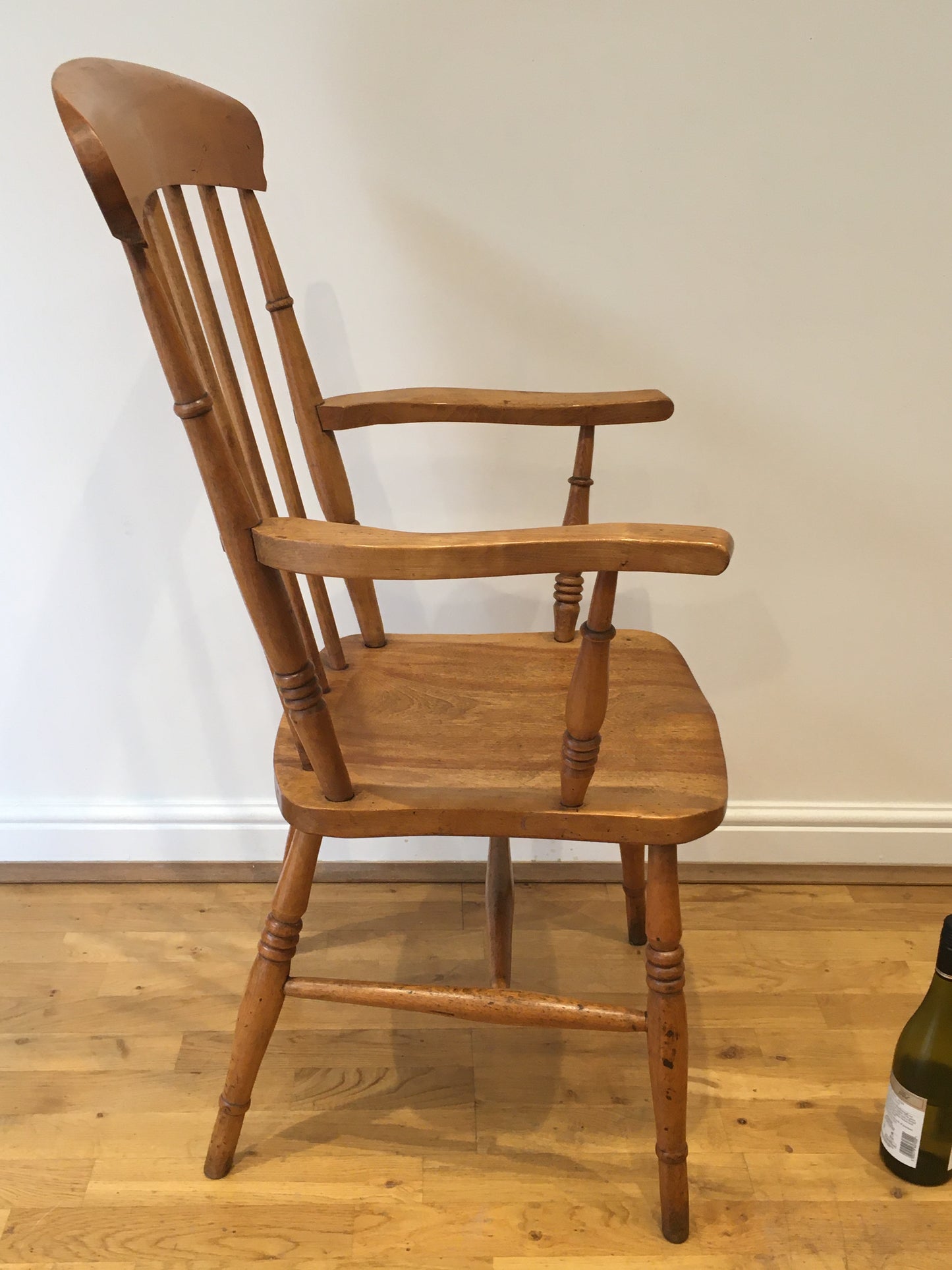 19th century farmhouse spindle-back Windsor chair