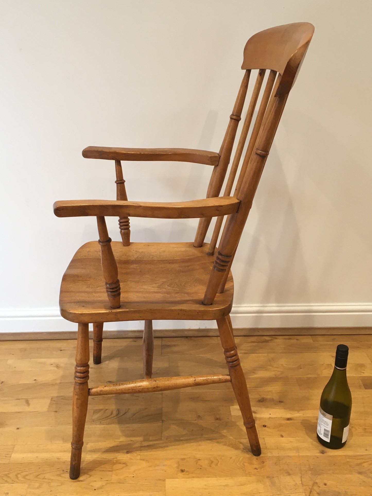19th century farmhouse spindle-back Windsor chair
