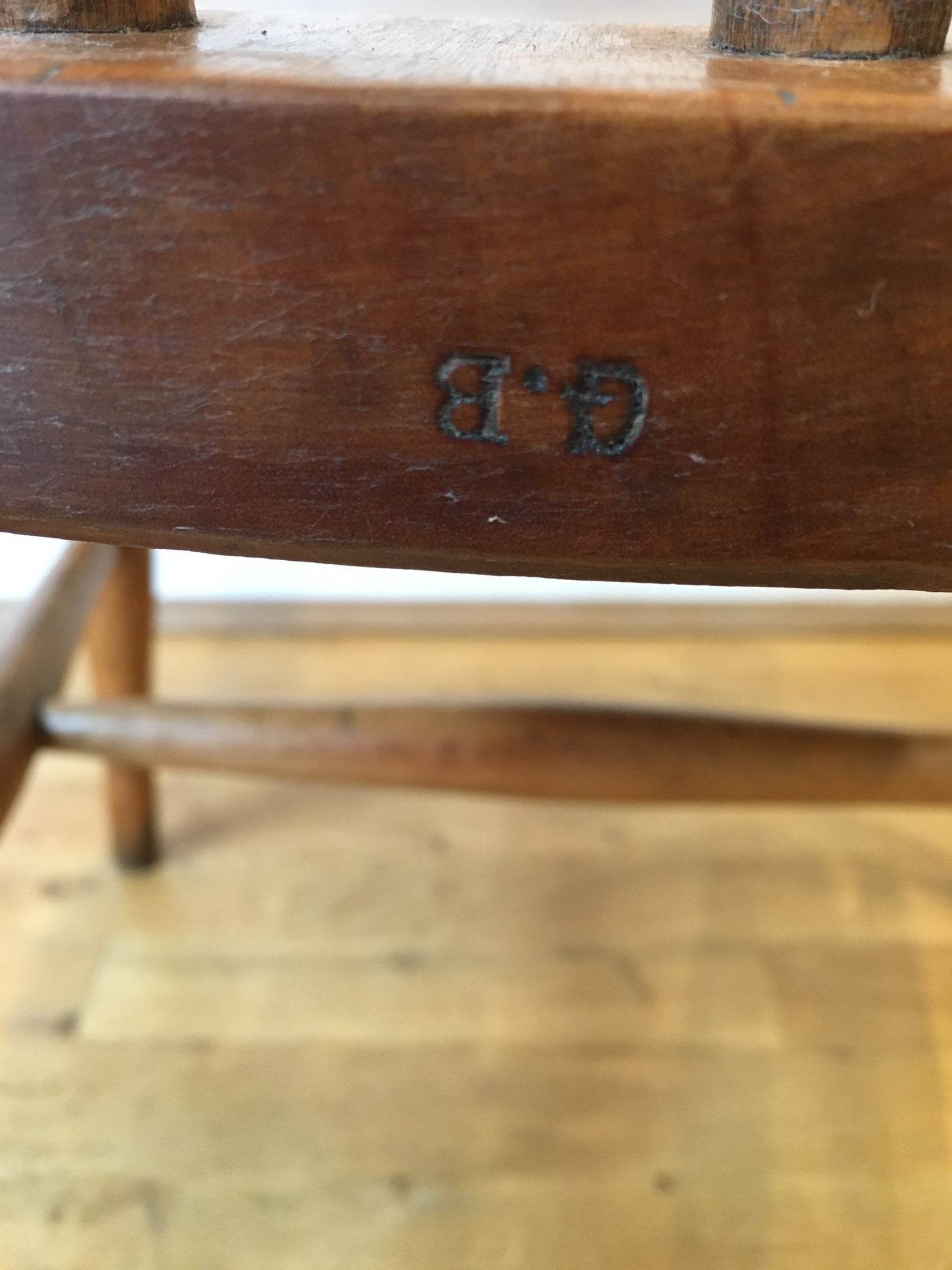 Victorian Windsor lath-back armchair