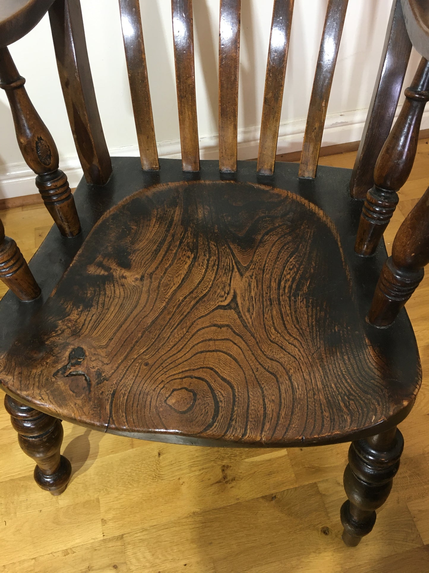 Lath back Windsor chair