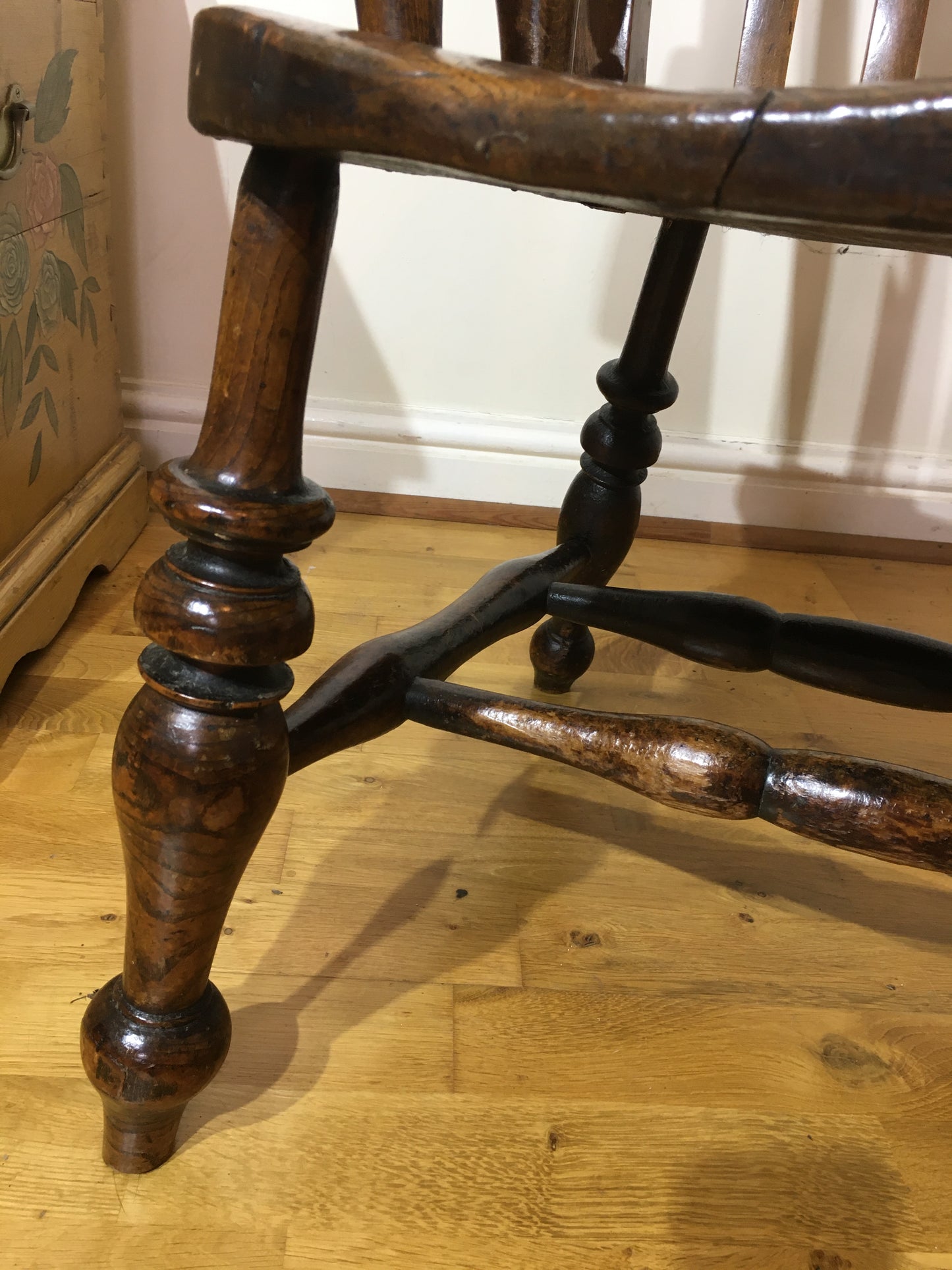 Lath back Windsor chair
