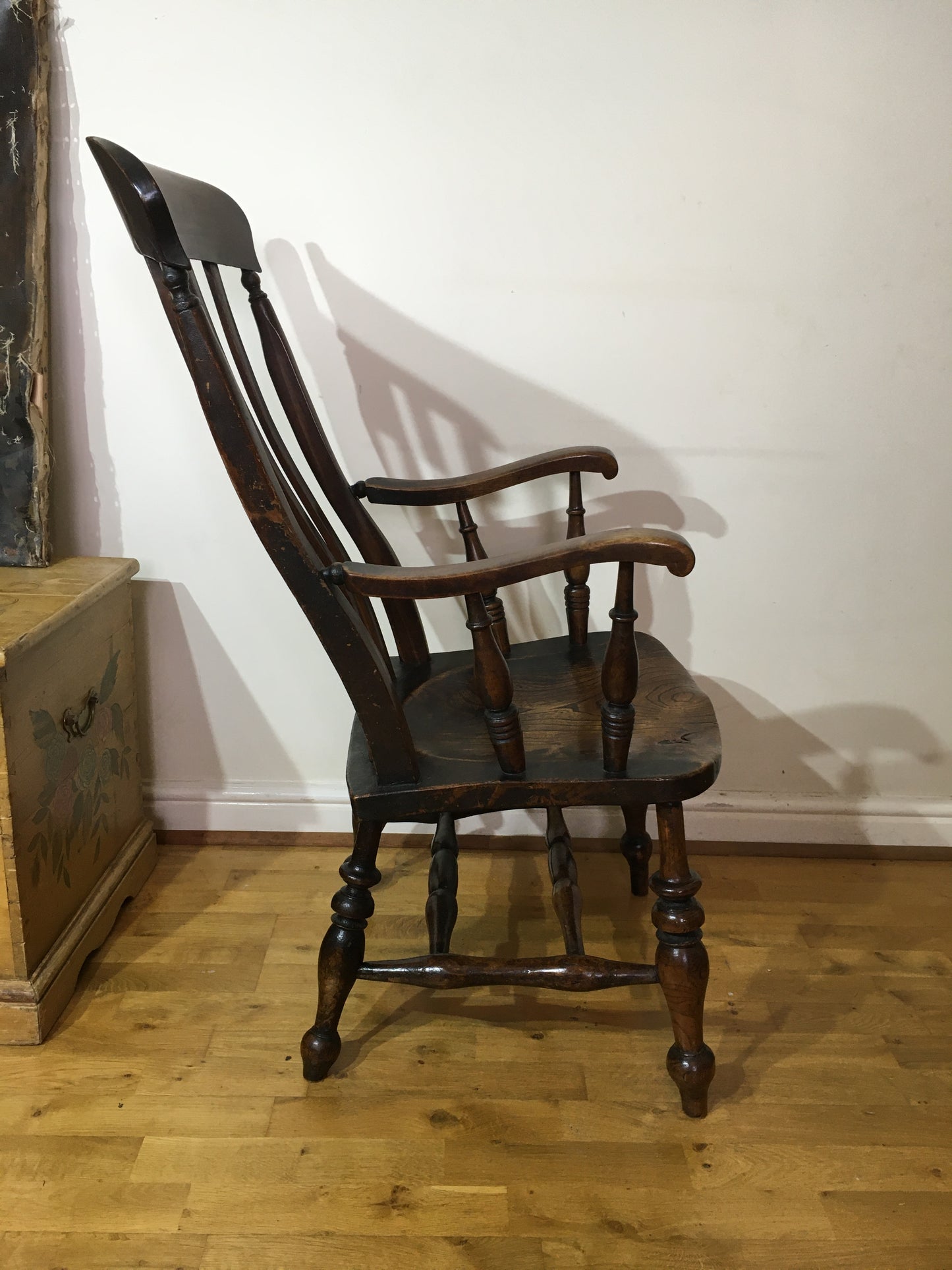 Lath back Windsor chair