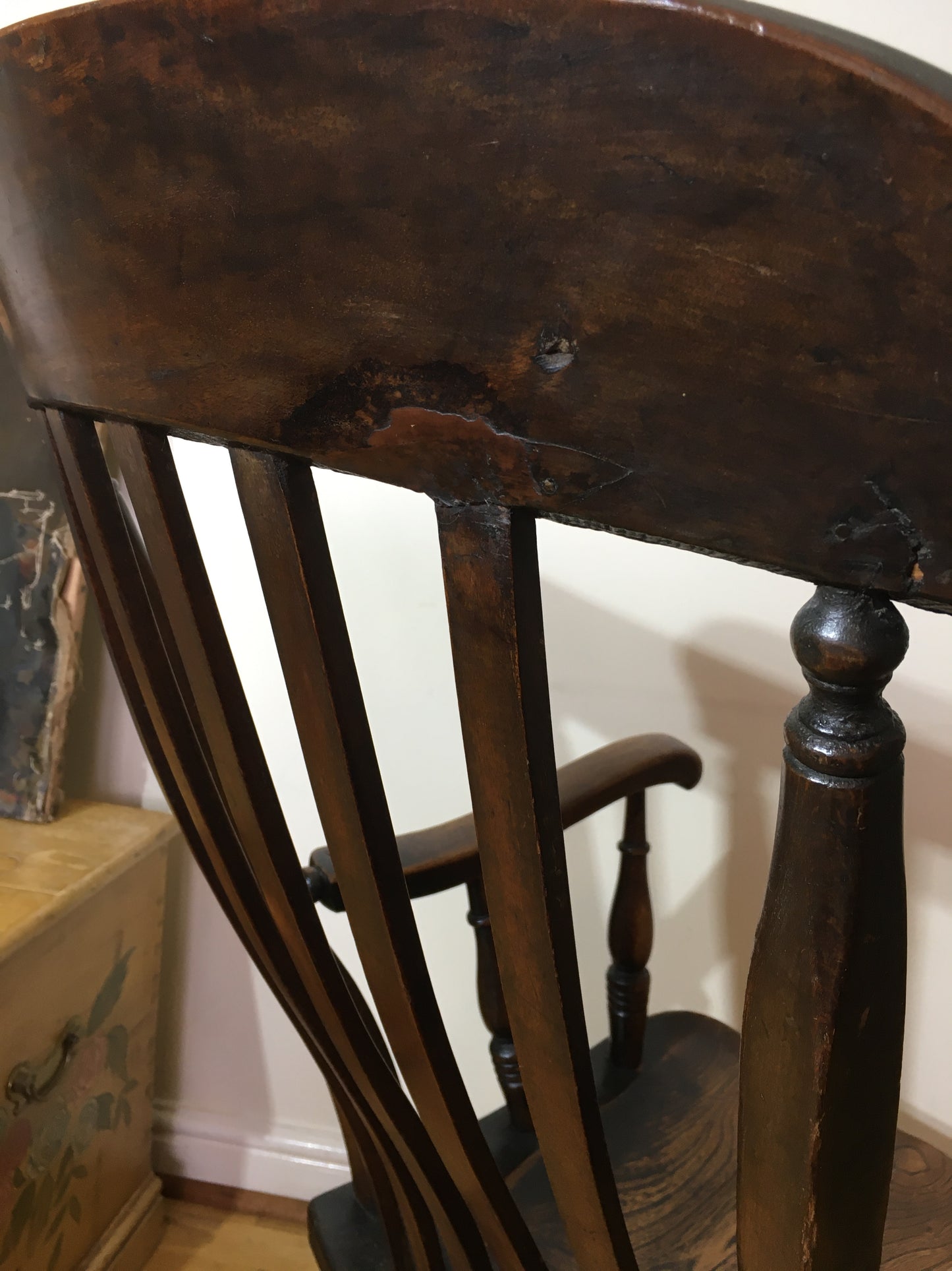 Lath back Windsor chair
