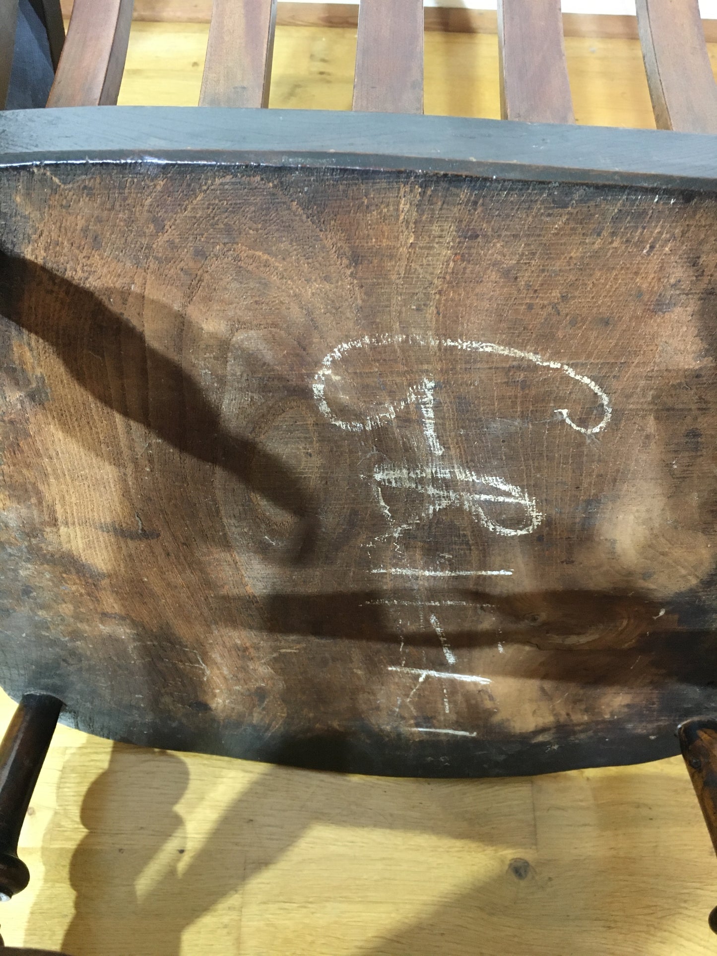 Lath back Windsor chair