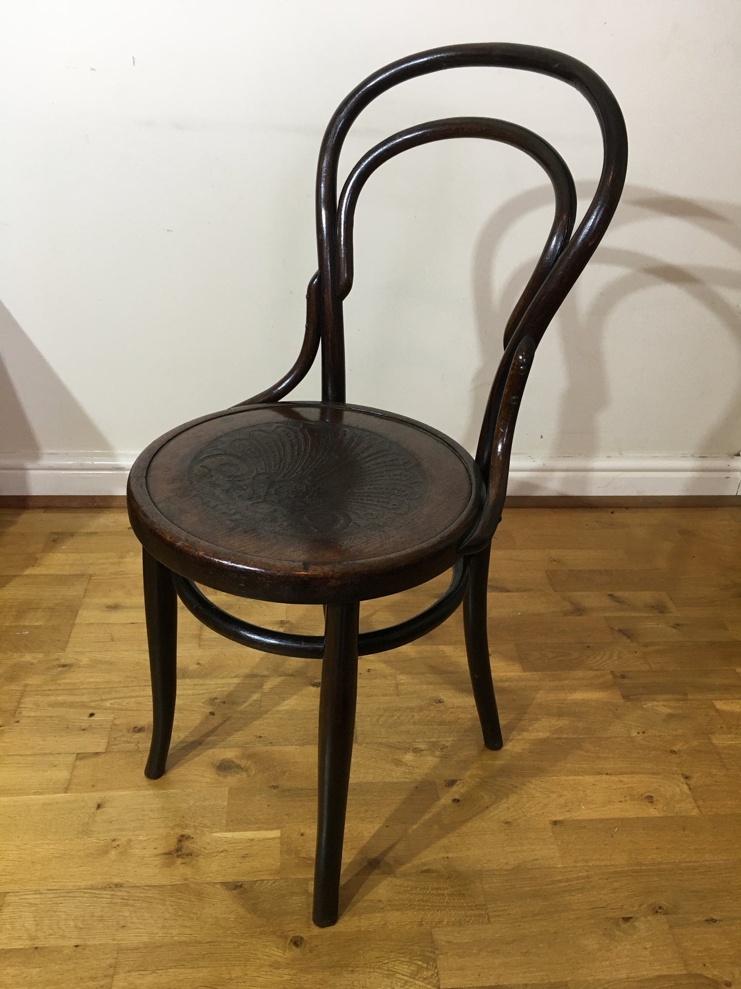 Early bentwood chair by Mundus