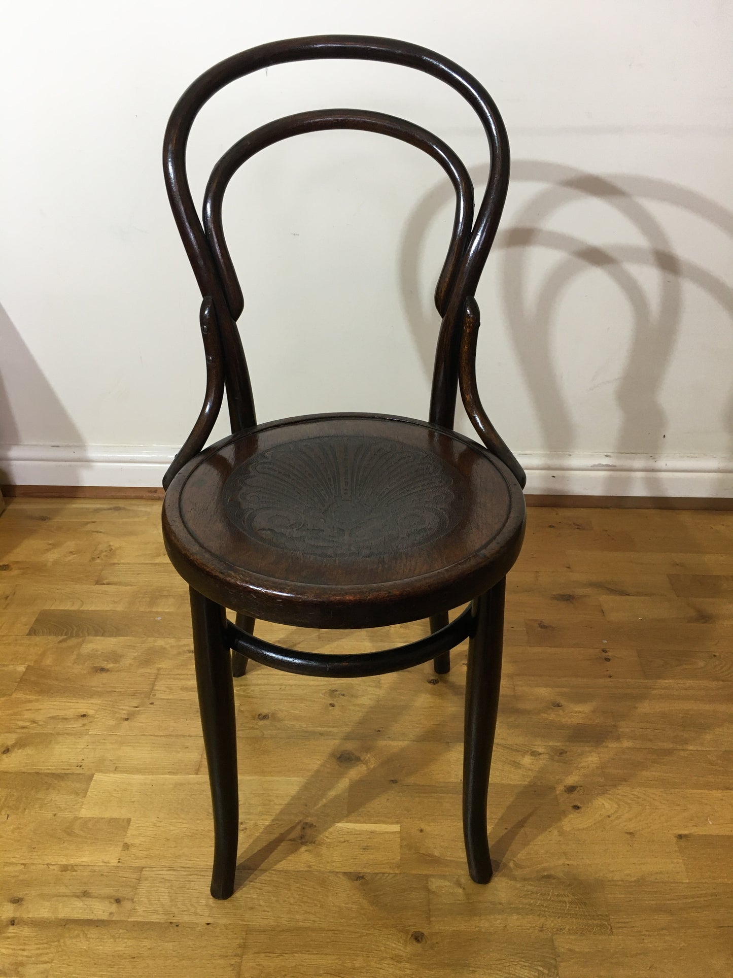 Early bentwood chair by Mundus