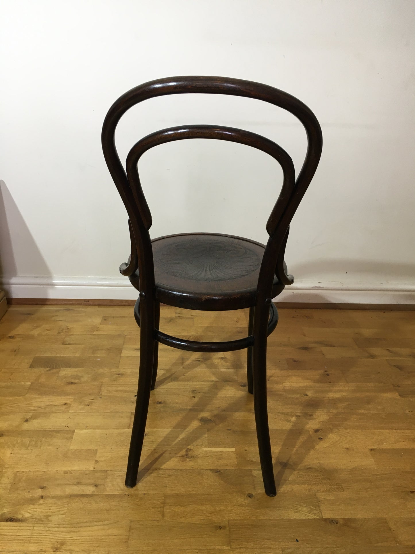 Early bentwood chair by Mundus