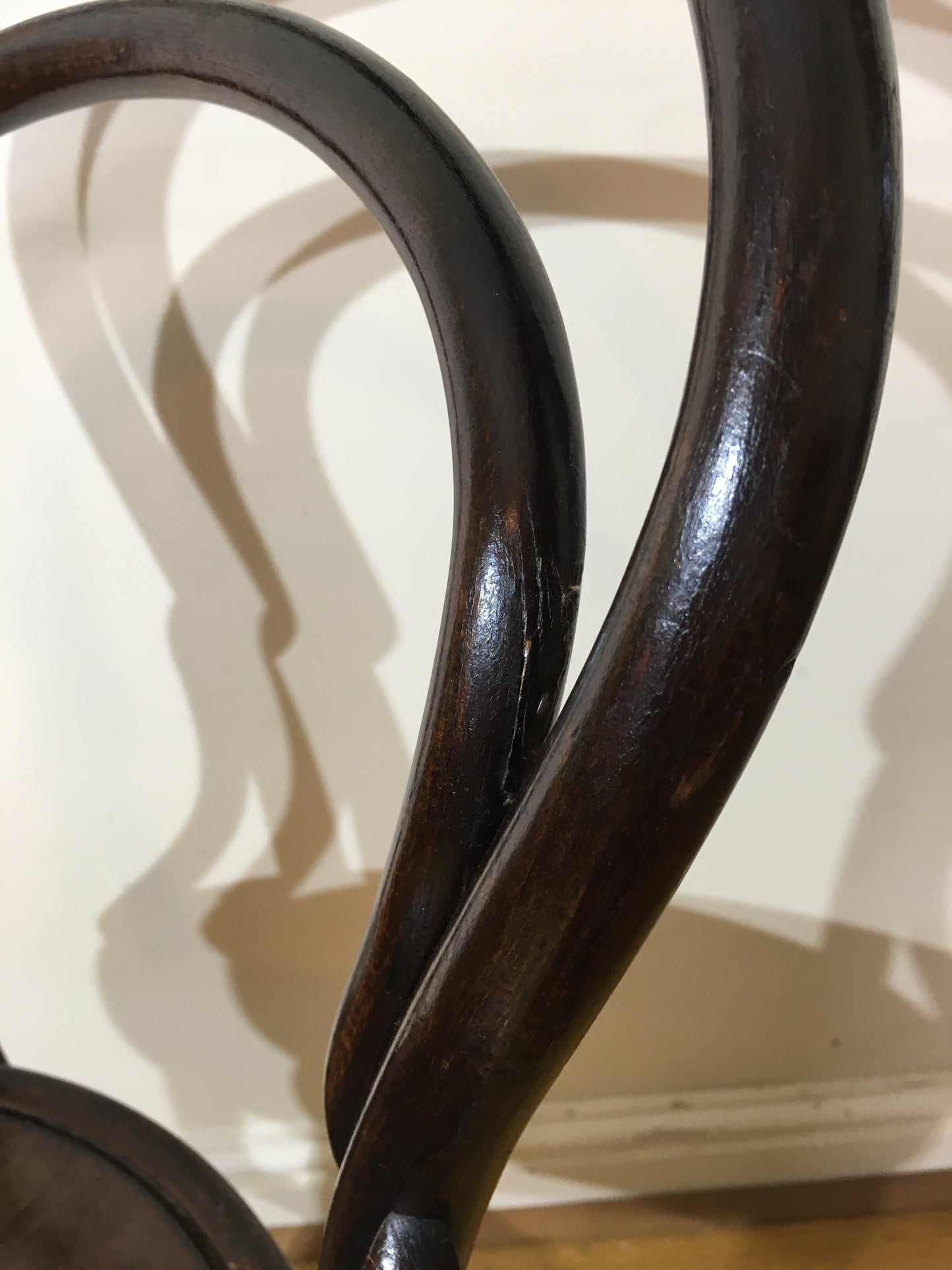 Early bentwood chair by Mundus