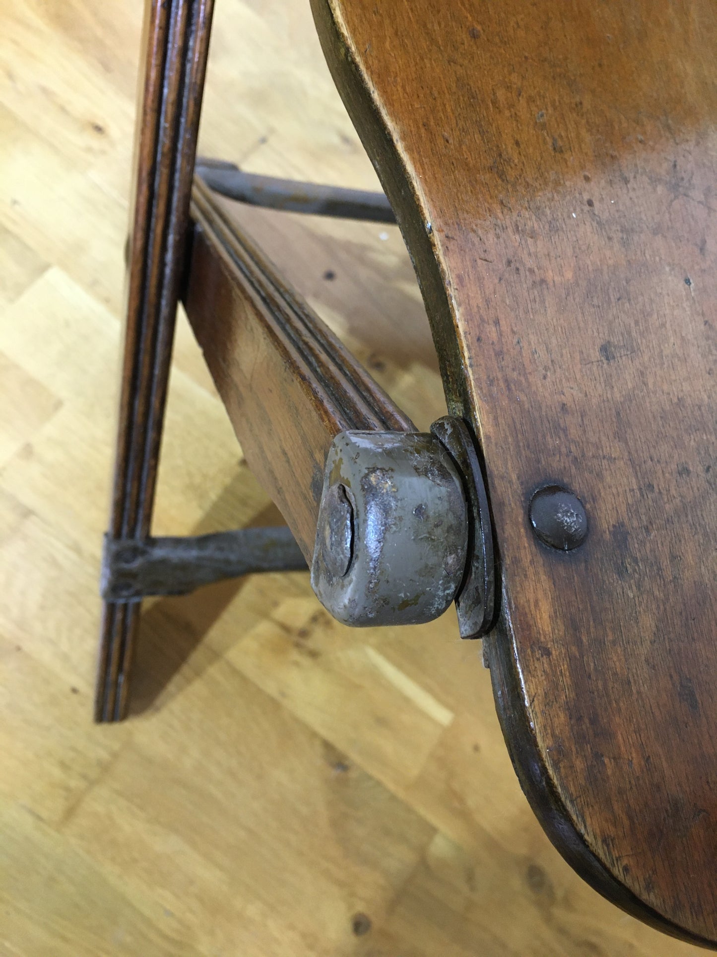 US American Seating Company folding chair