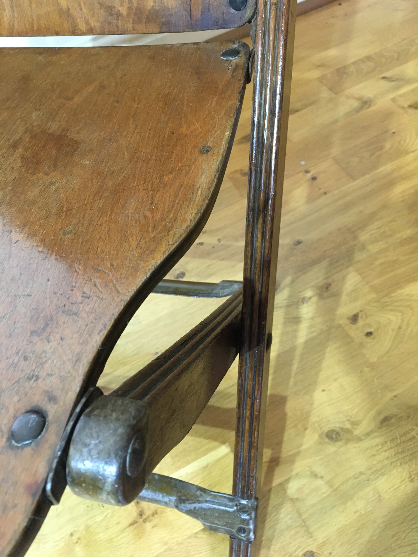 US American Seating Company folding chair