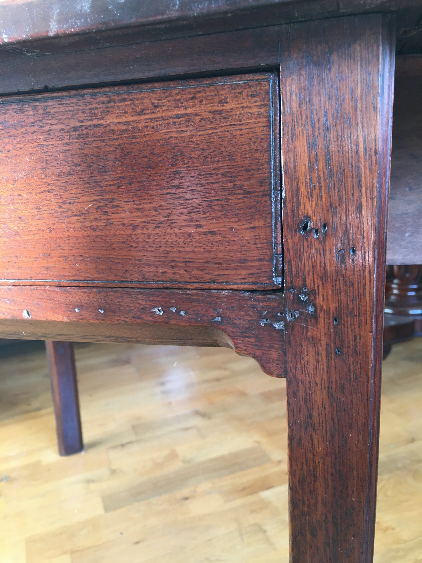 Georgian mahogany pembroke occasional table.