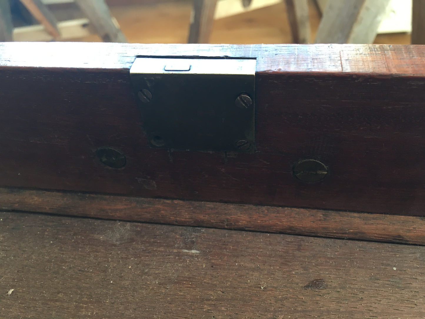 Georgian mahogany pembroke occasional table.
