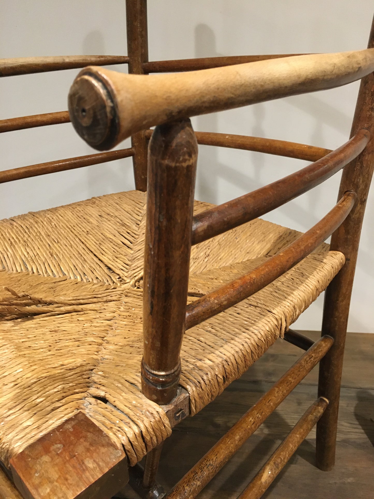 Fine 19th century Sussex armchair.