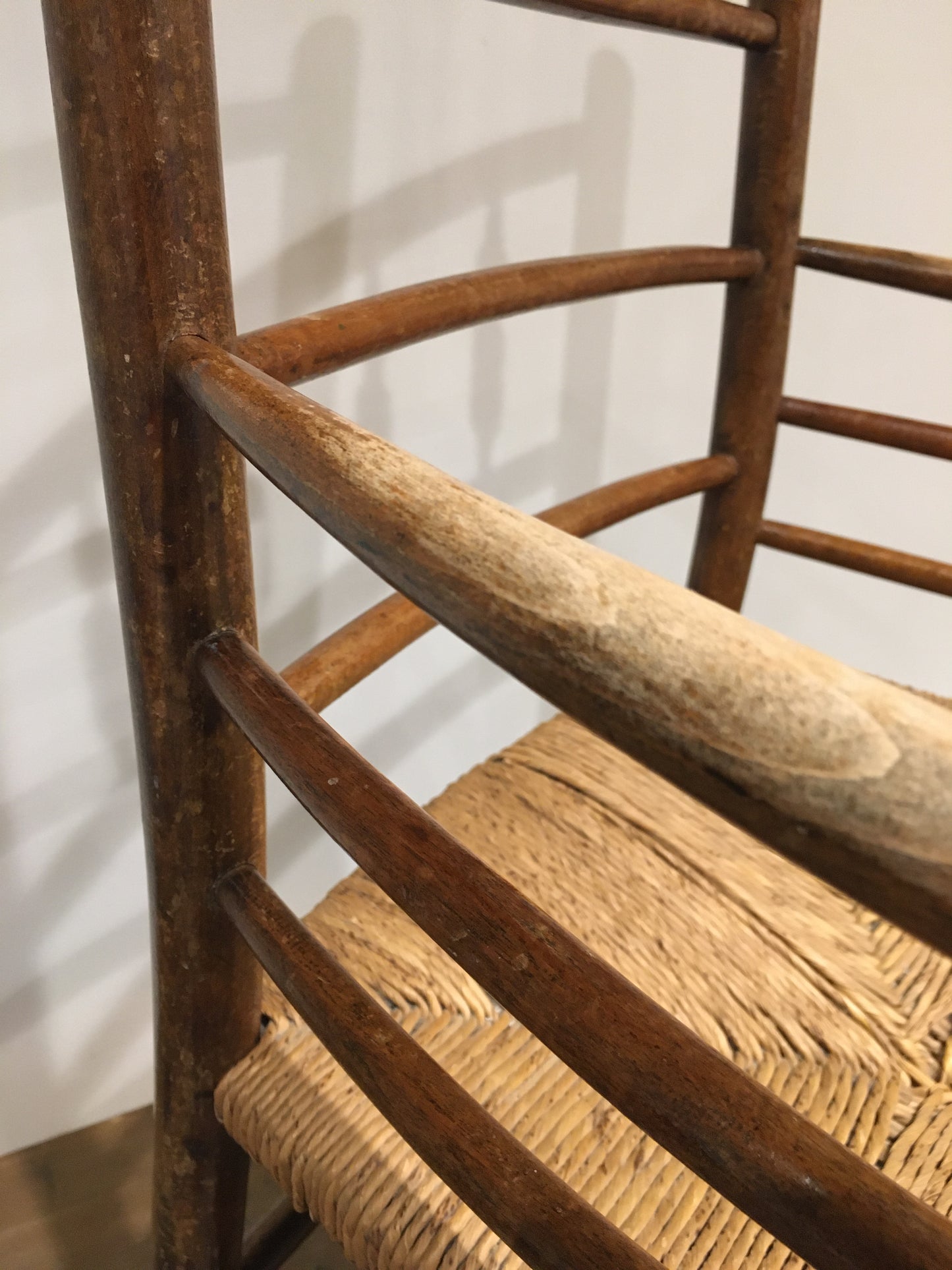 Fine 19th century Sussex armchair.