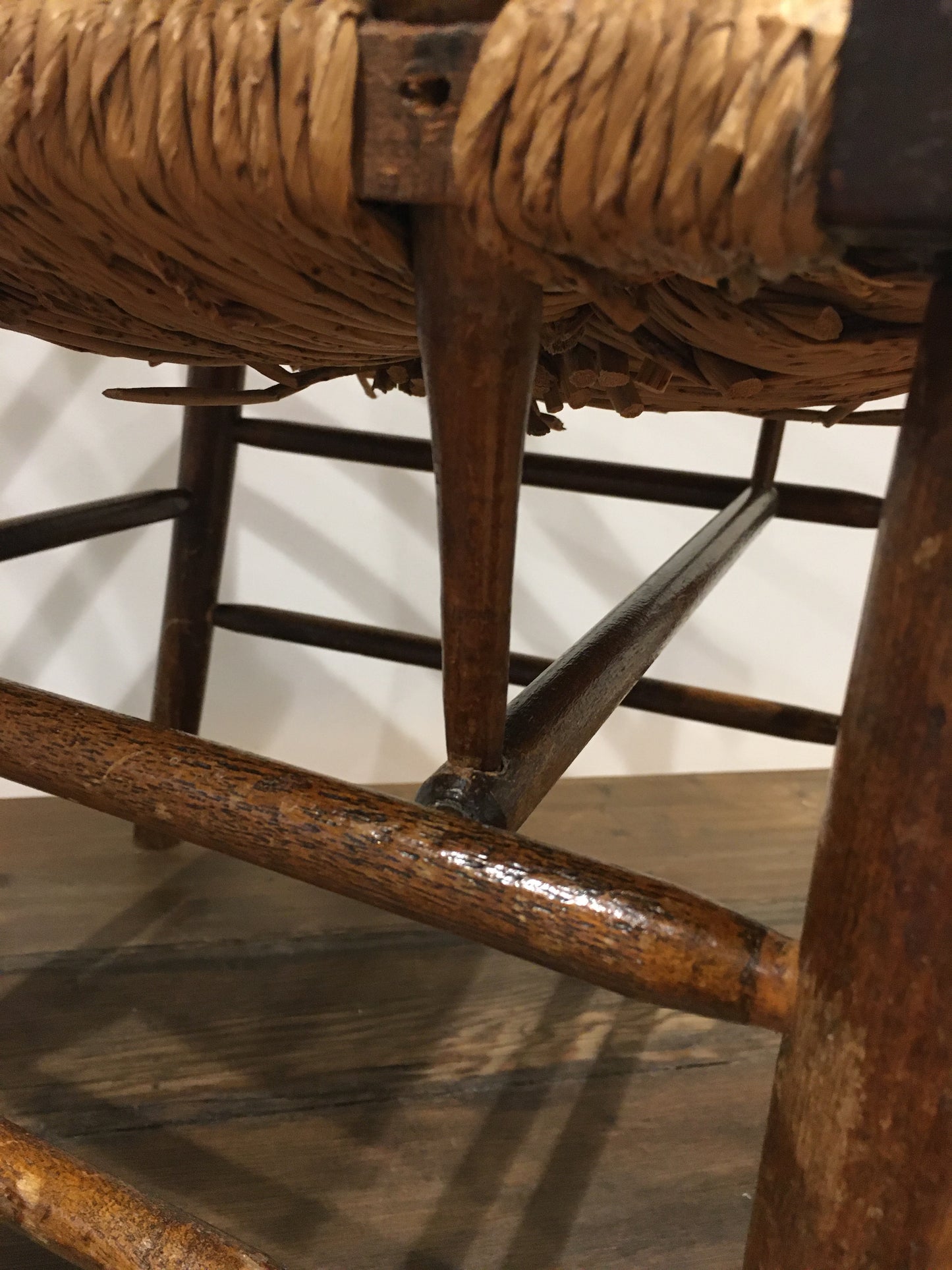 Fine 19th century Sussex armchair.