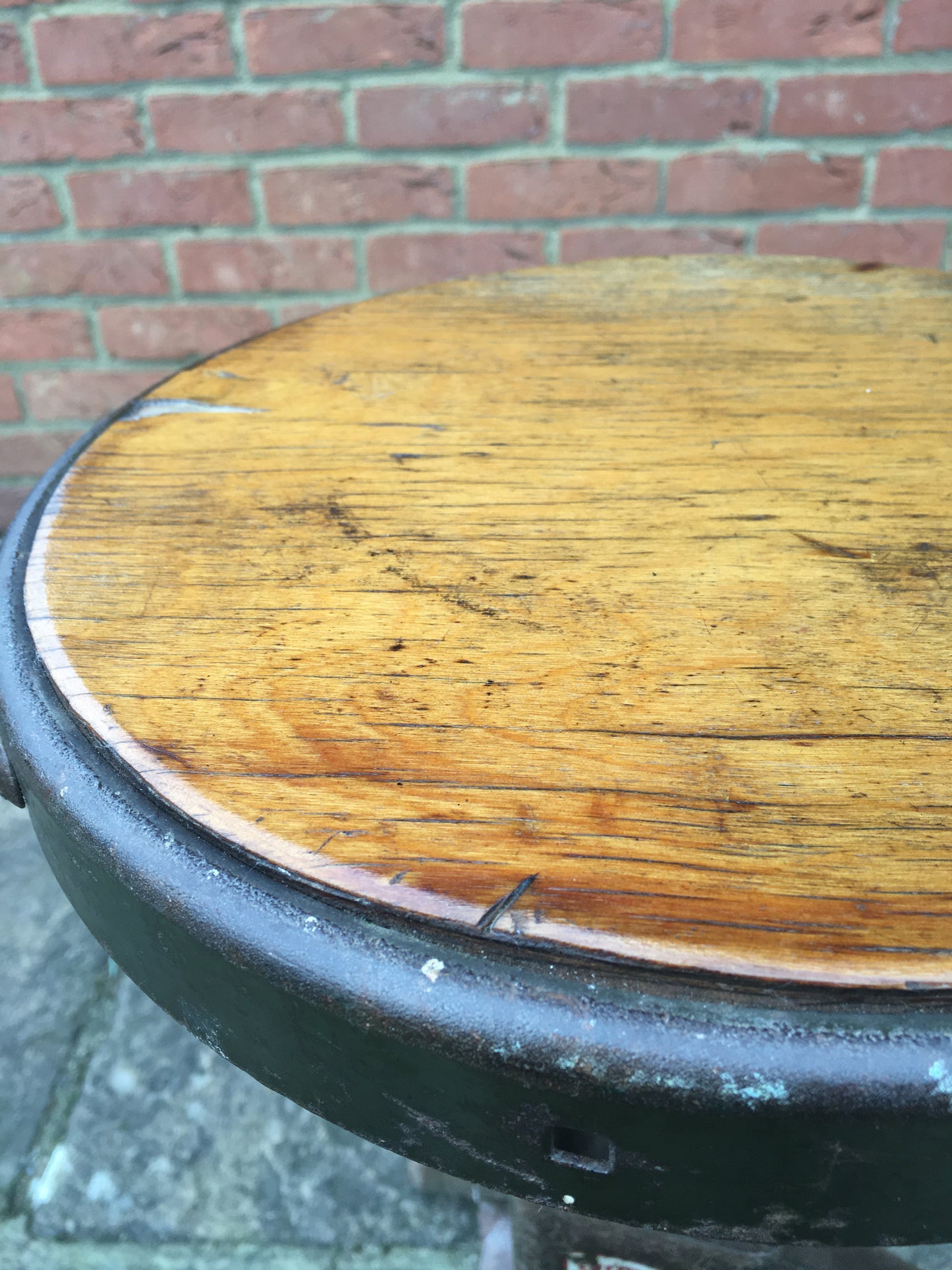 Vintage Evertaut steel stool.