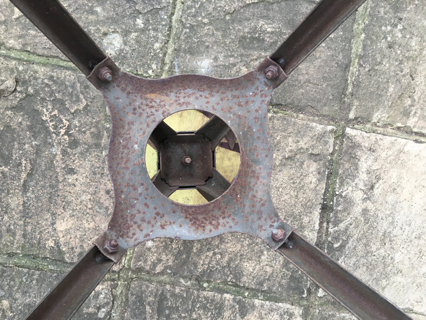 Vintage Evertaut steel stool.