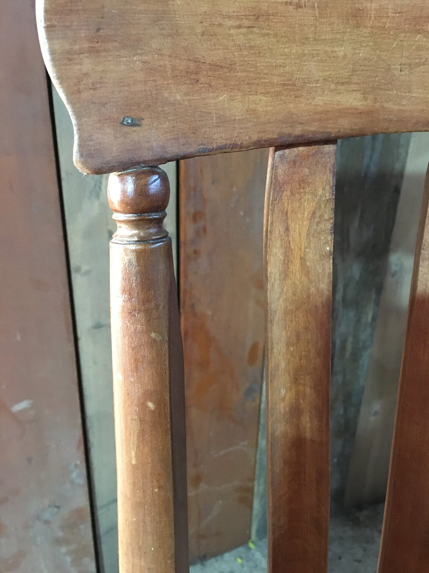 2 Windsor country kitchen chairs