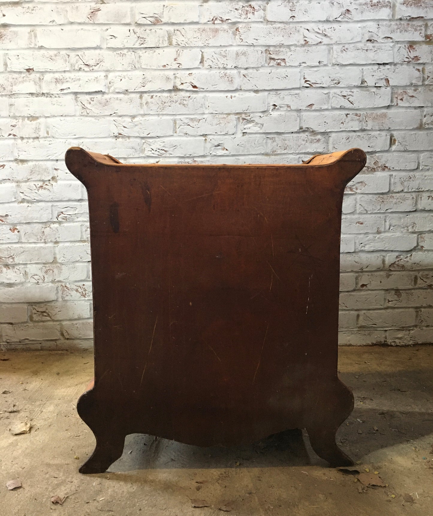 Large antique bamboo cabinet.