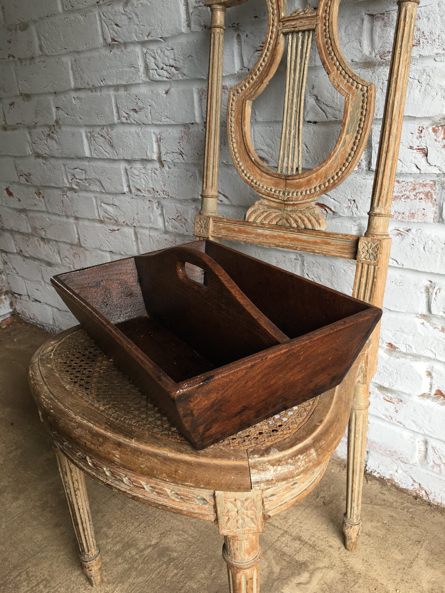 Early 20th century housekeeper's/cutlery tray.