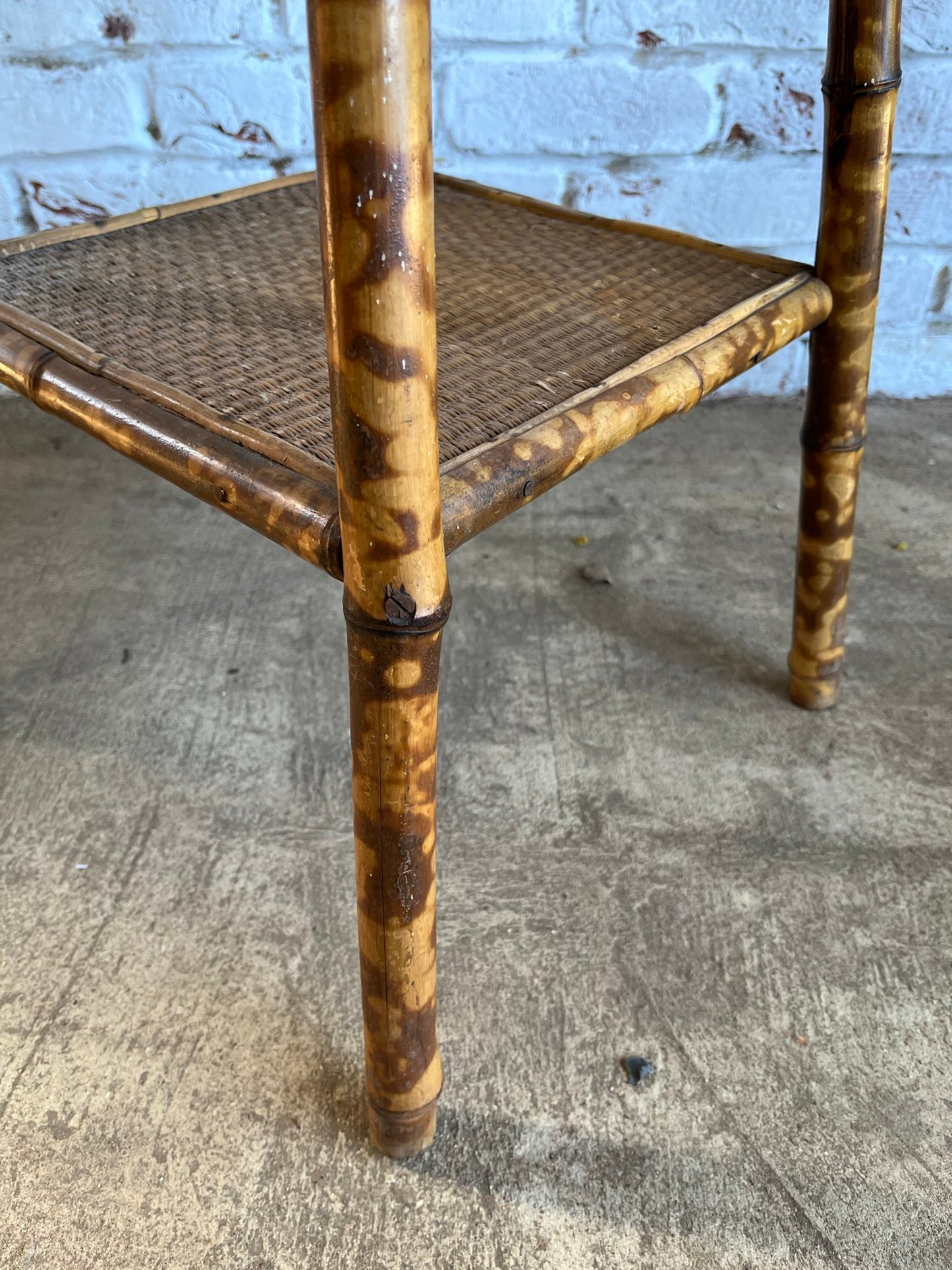 Victorian bamboo occasional table/wine table/lamp table.