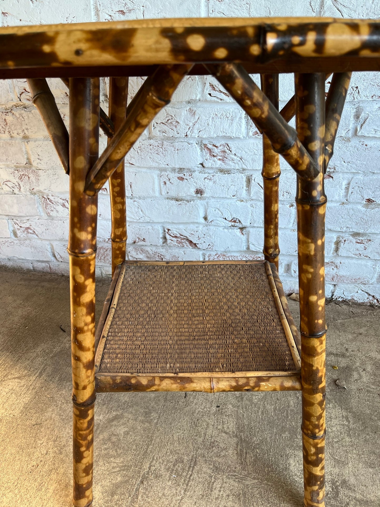 Victorian bamboo occasional table/wine table/lamp table.
