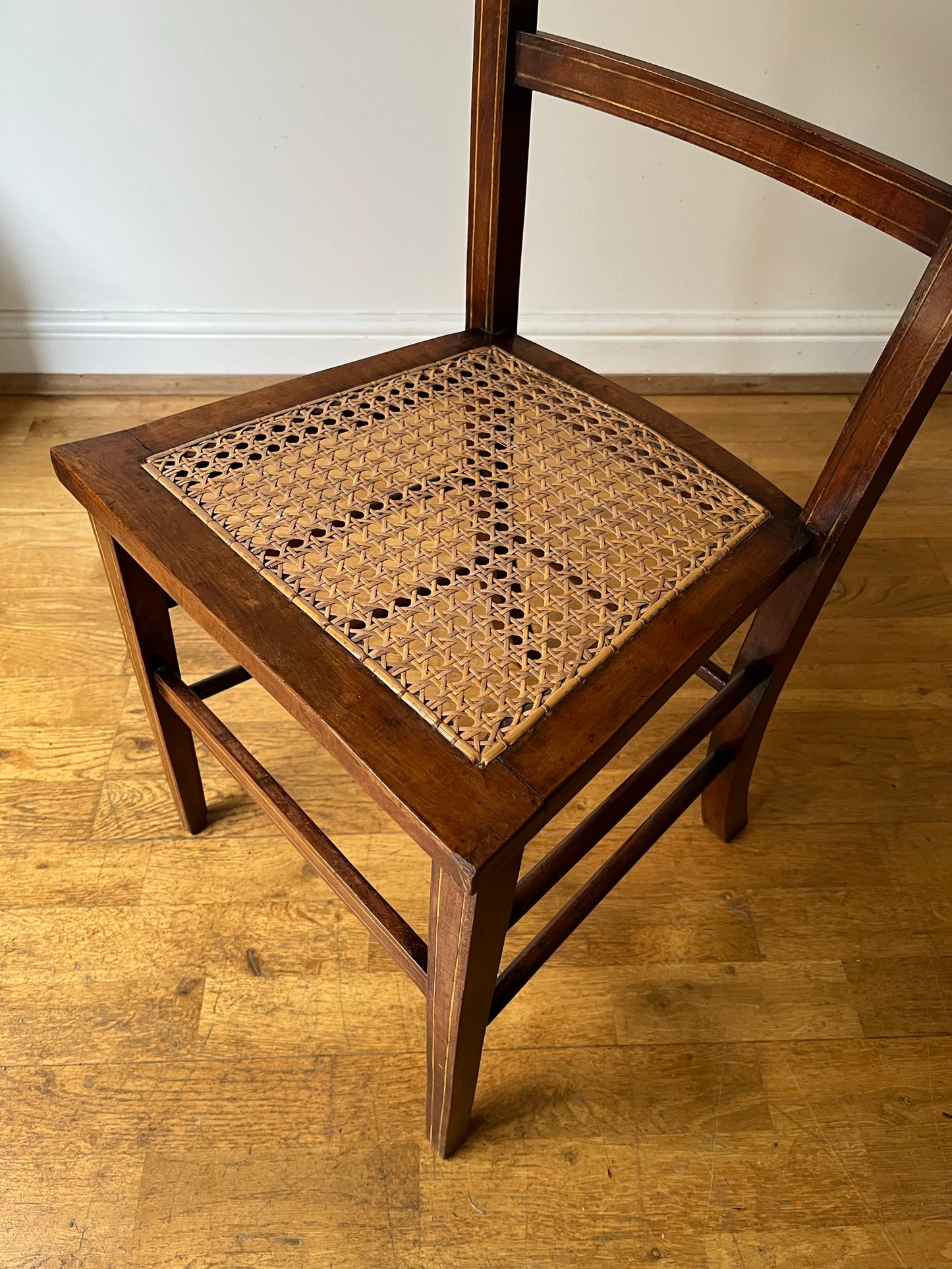 Edwardian bedroom chair from country house.