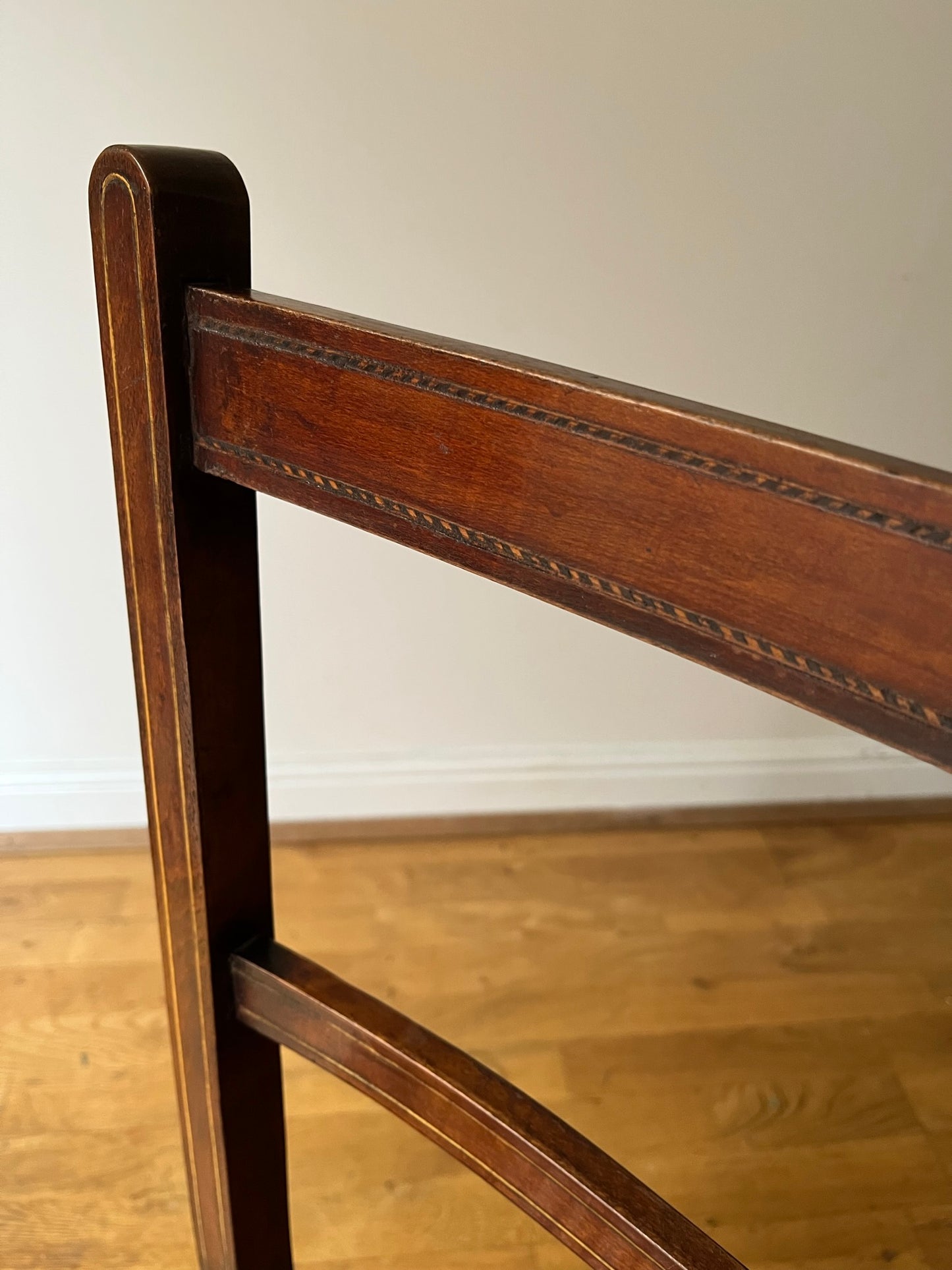 Edwardian bedroom chair from country house.