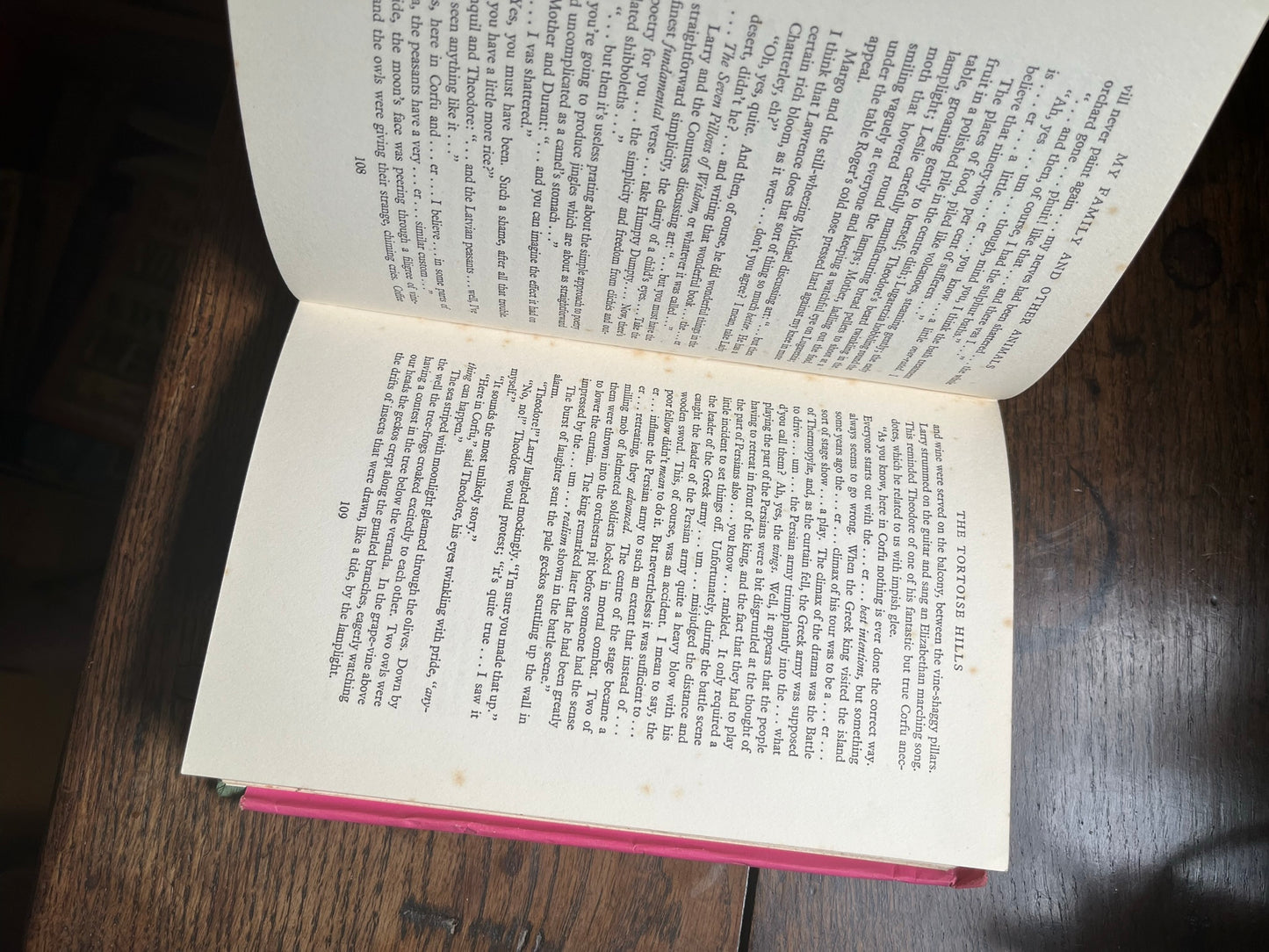 Fourth impression of First Edition, 1957, "My Family And Other Animals" by Gerald Durrell.