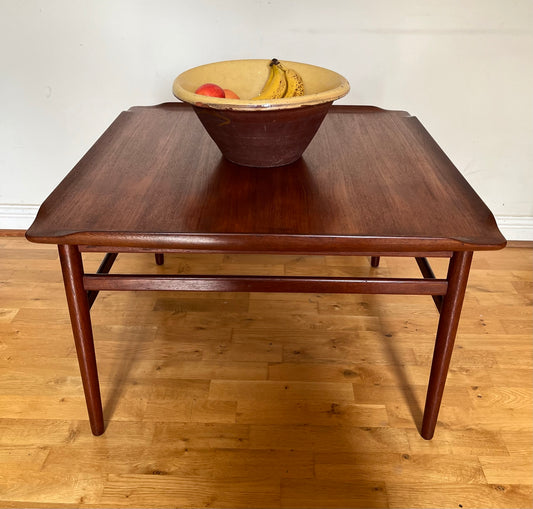 Large teak coffee table by Tingstroms, Bra Bohag, Sweden, 1960s.