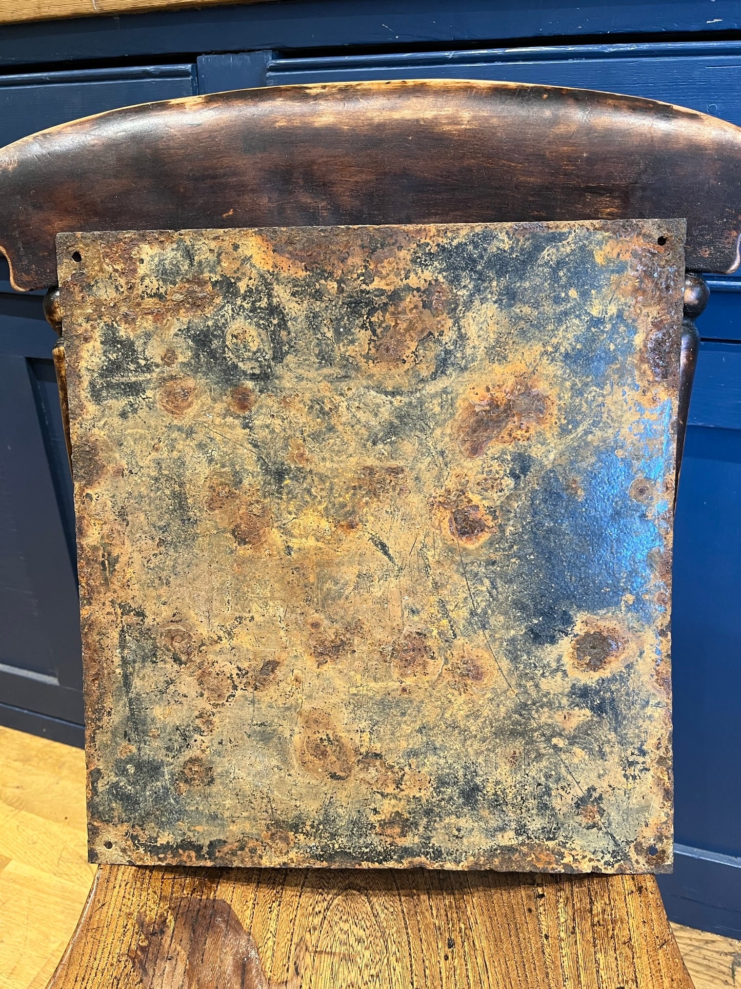 Early 20th century enamel tobacco advertising sign.