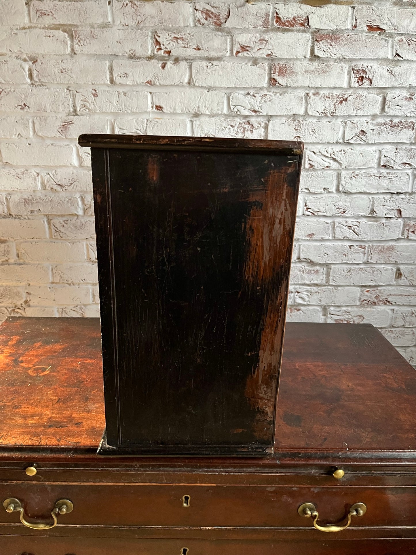 Victorian food cupboard.