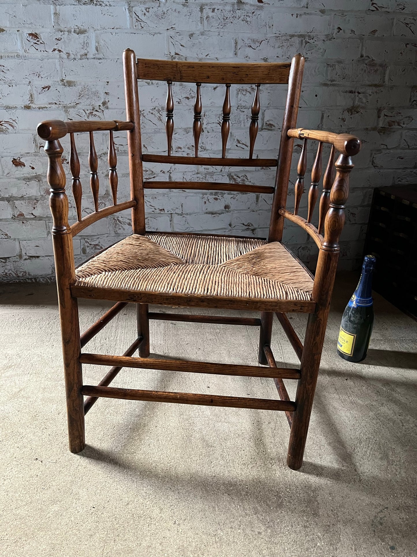 Elm Sussex type chair.