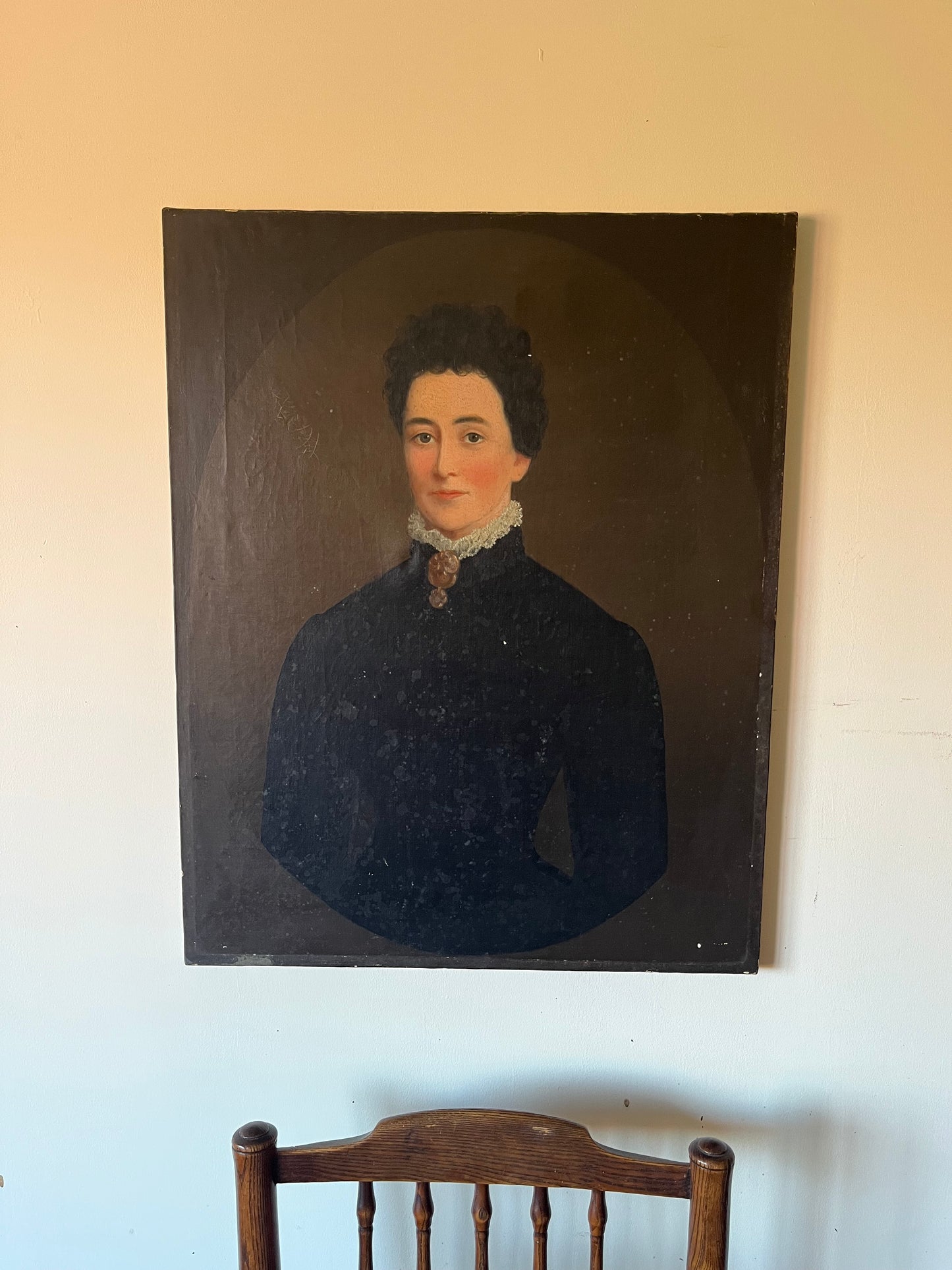 19th century portrait of a lady.