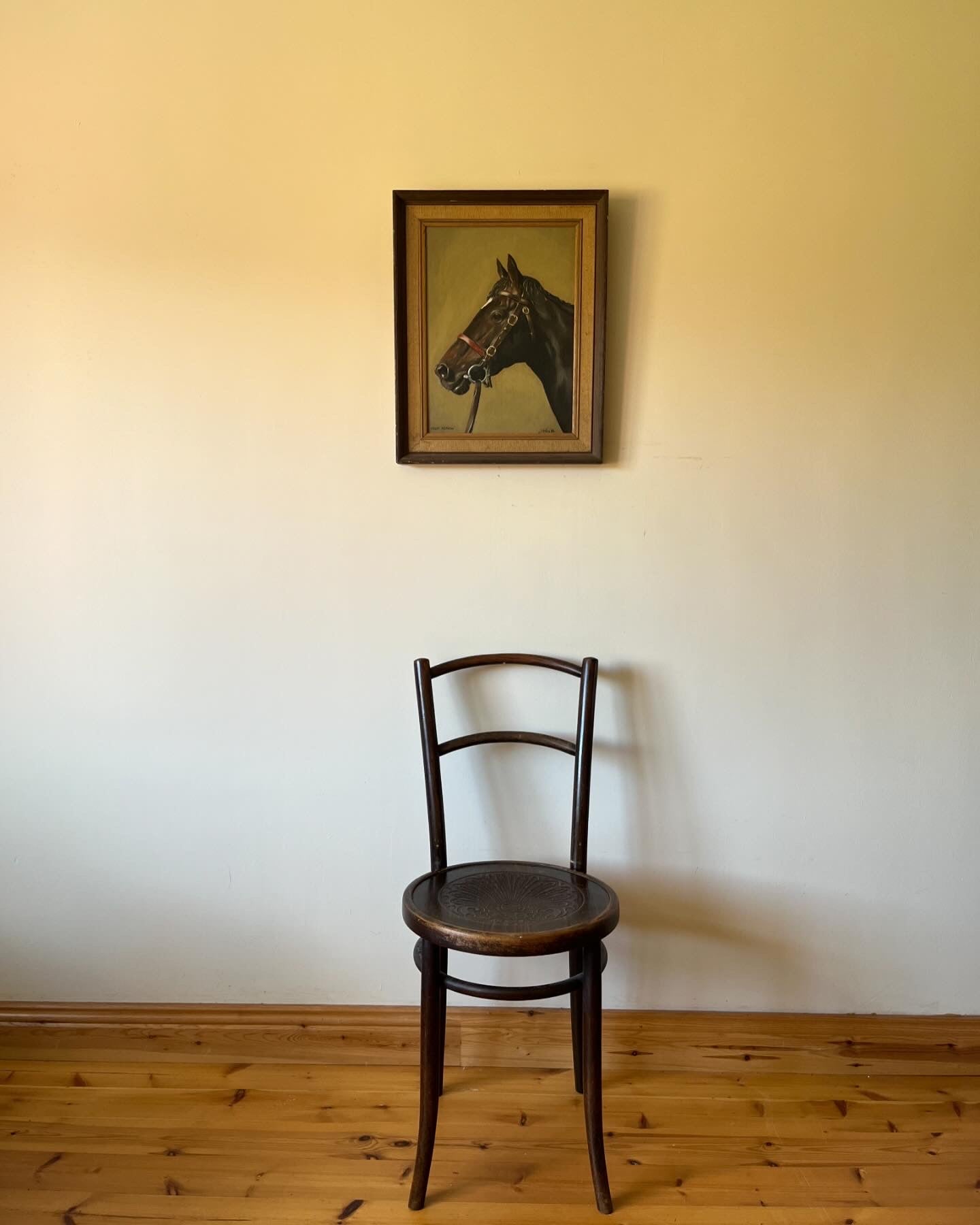 Oil painting of ‘Great Nephew’ race horse by John Nolan (b.1958, Irish)
