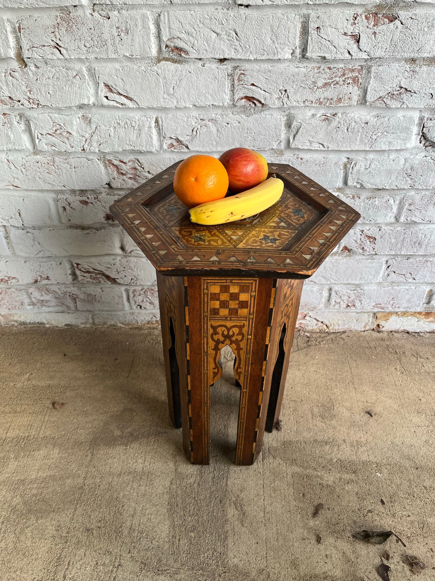 Moorish side table.