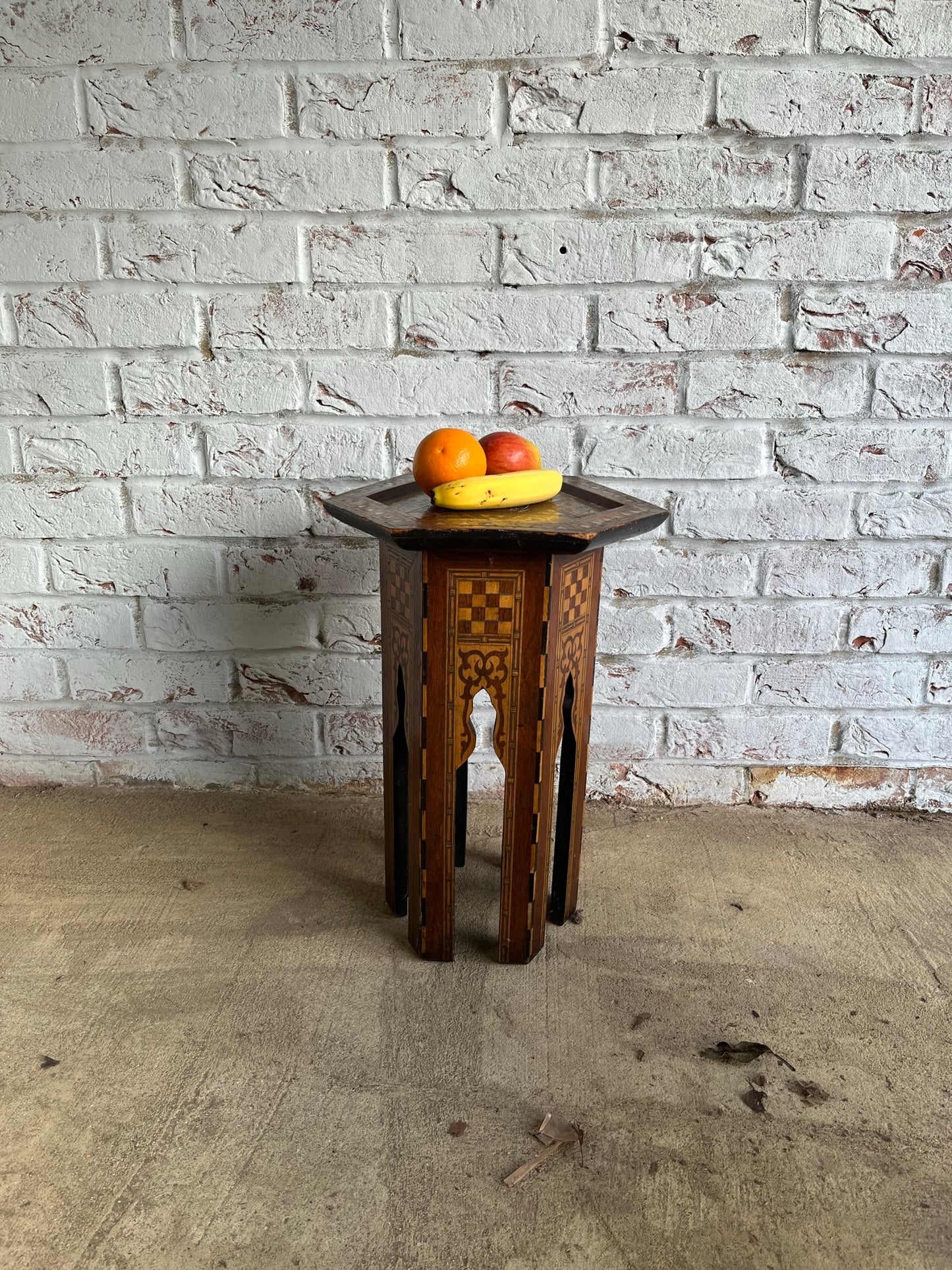 Moorish side table.