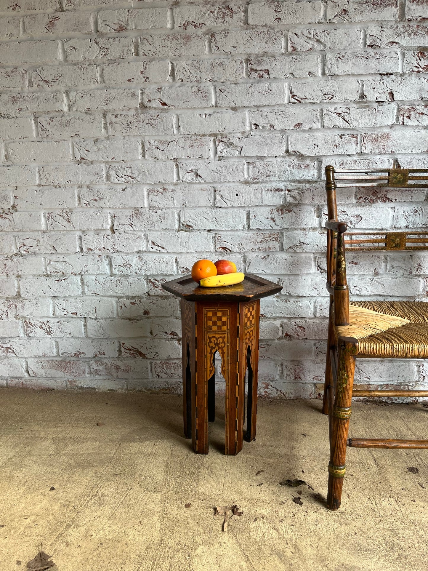Moorish side table.
